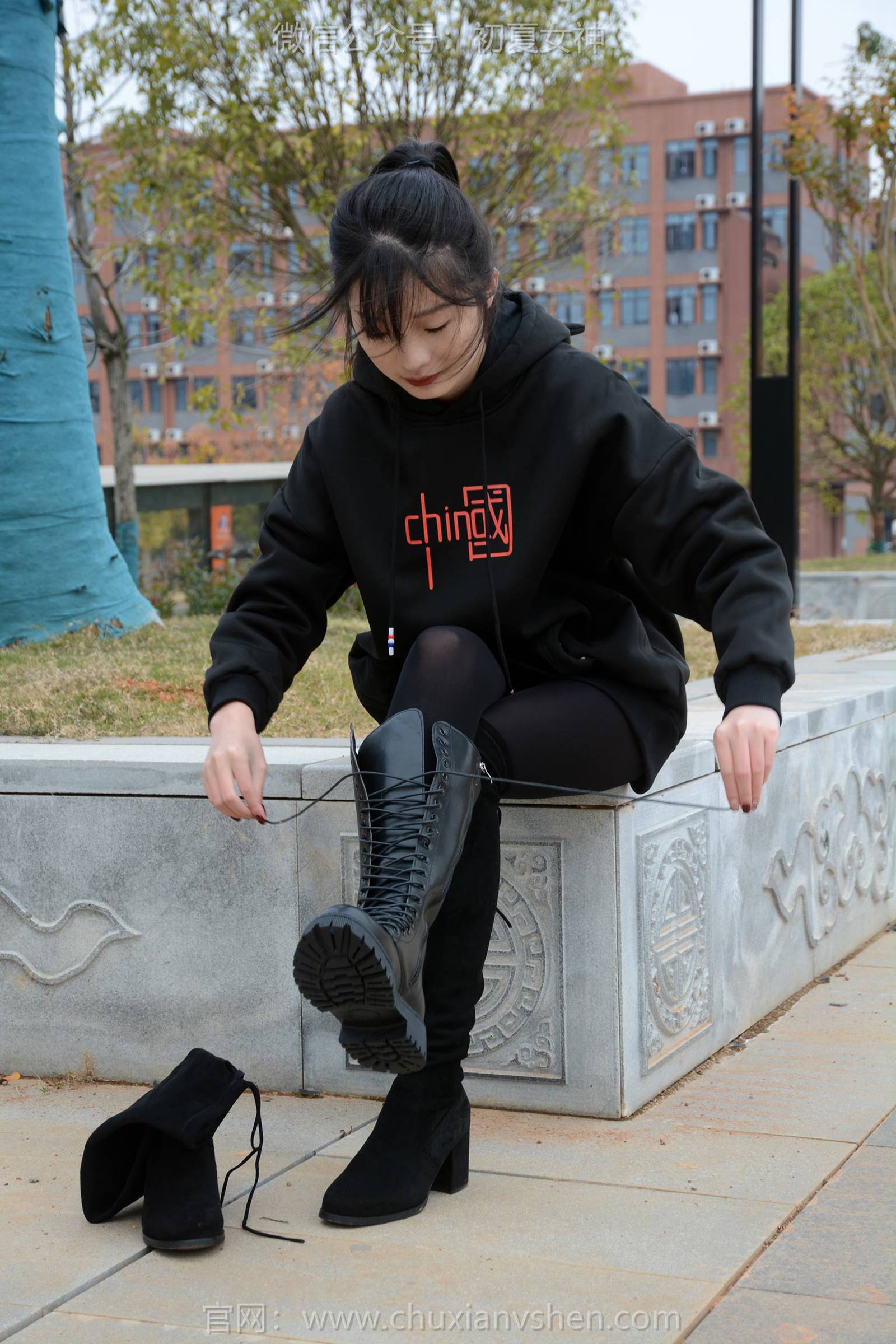 图片[70]-初夏女神 NO.132 安妮 浅看红枫[120P] – 速更版-美库