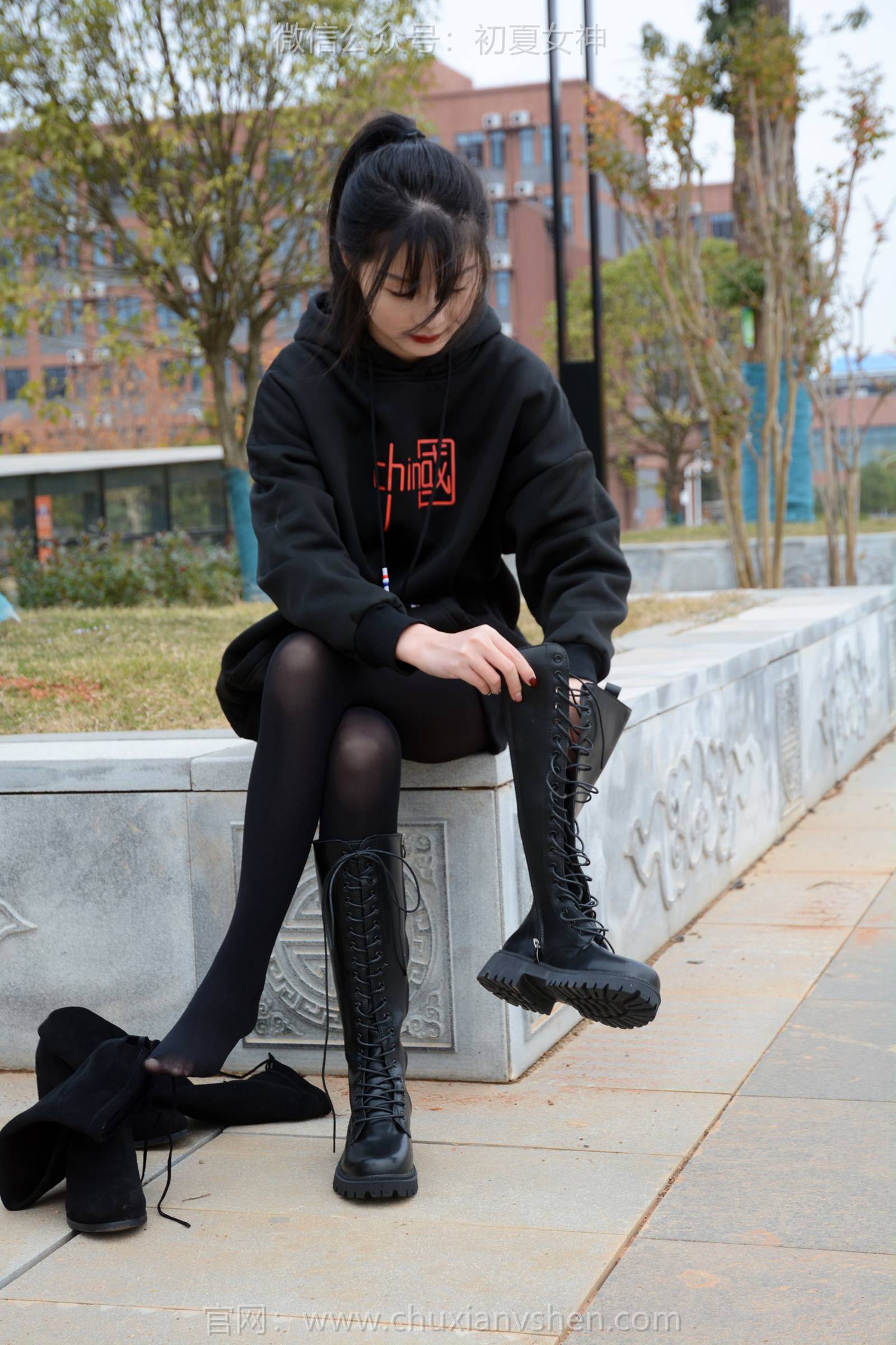 图片[79]-初夏女神 NO.132 安妮 浅看红枫[120P] – 速更版-美库