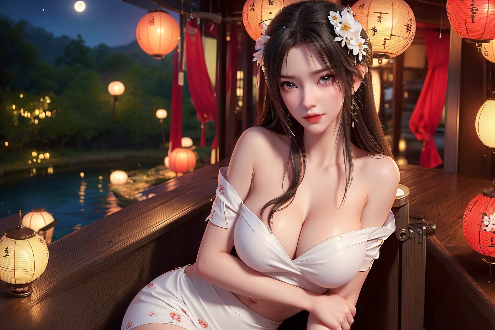 图片[11]-AI绘画 301 清漪红衣[31P] – 速更版-美库