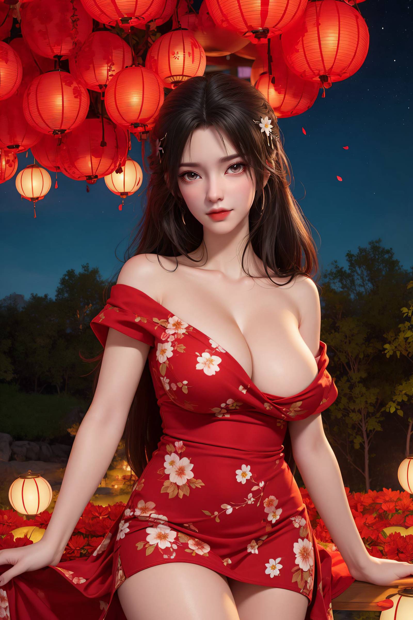 图片[20]-AI绘画 301 清漪红衣[31P] – 速更版-美库