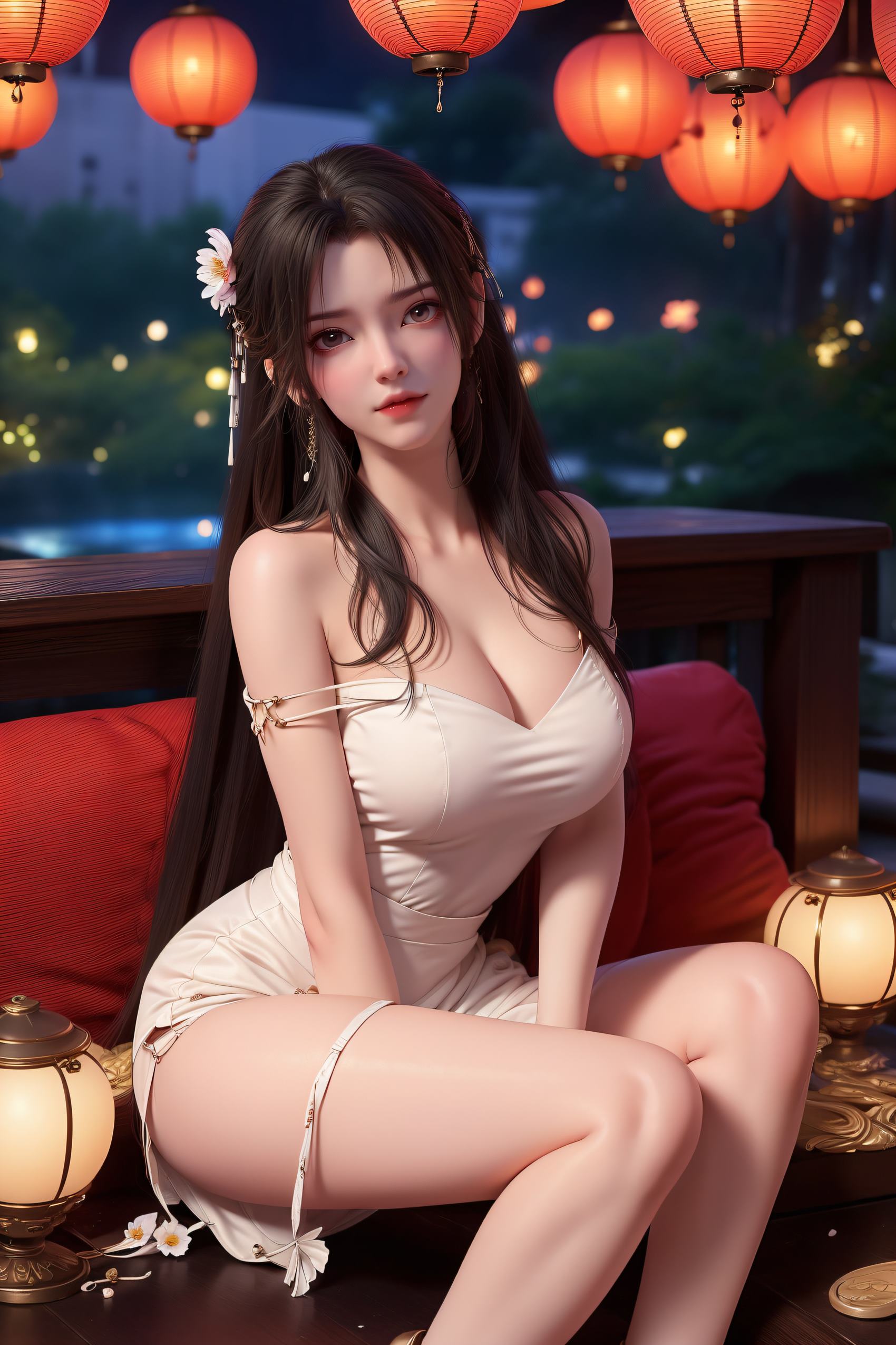 图片[28]-AI绘画 301 清漪红衣[31P] – 速更版-美库