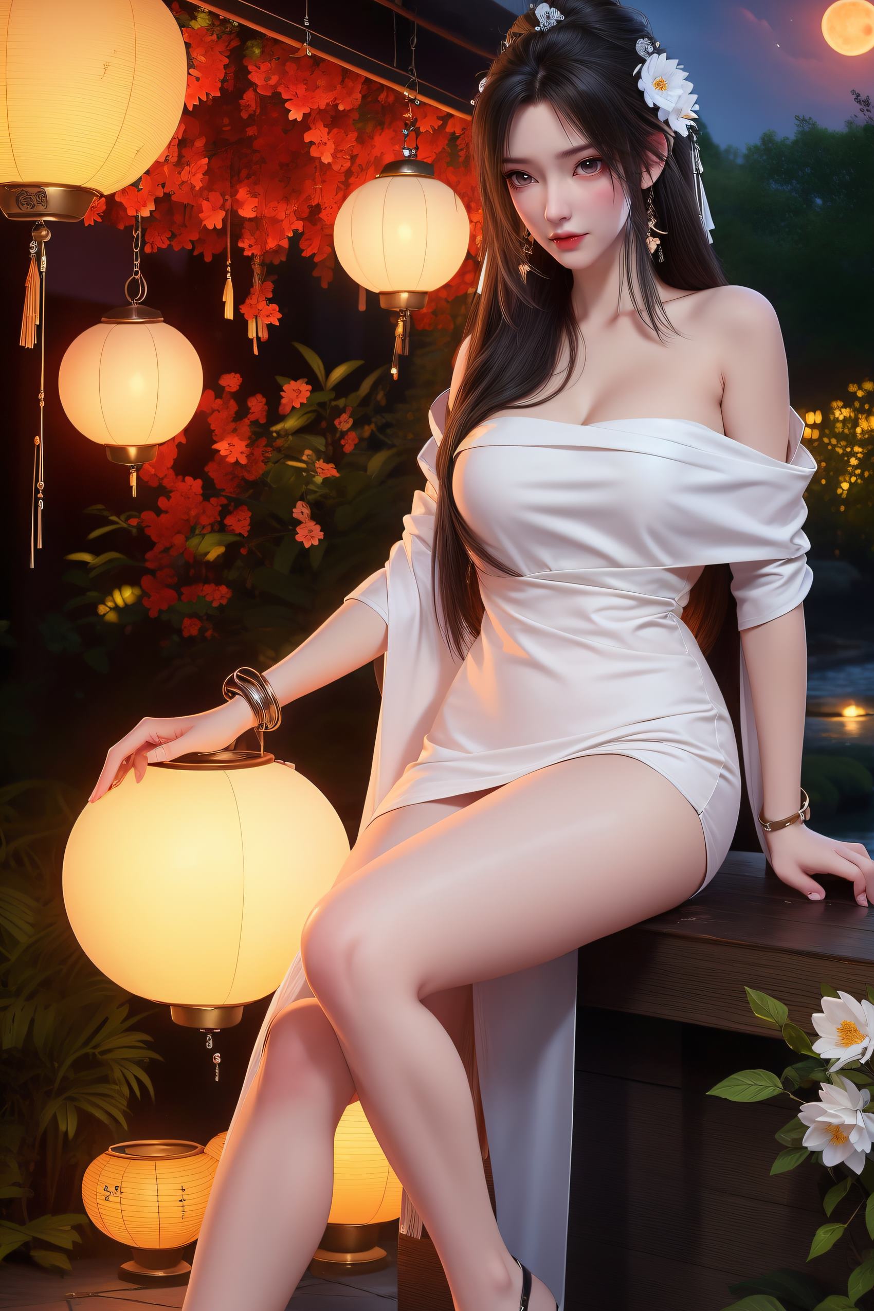 图片[29]-AI绘画 301 清漪红衣[31P] – 速更版-美库