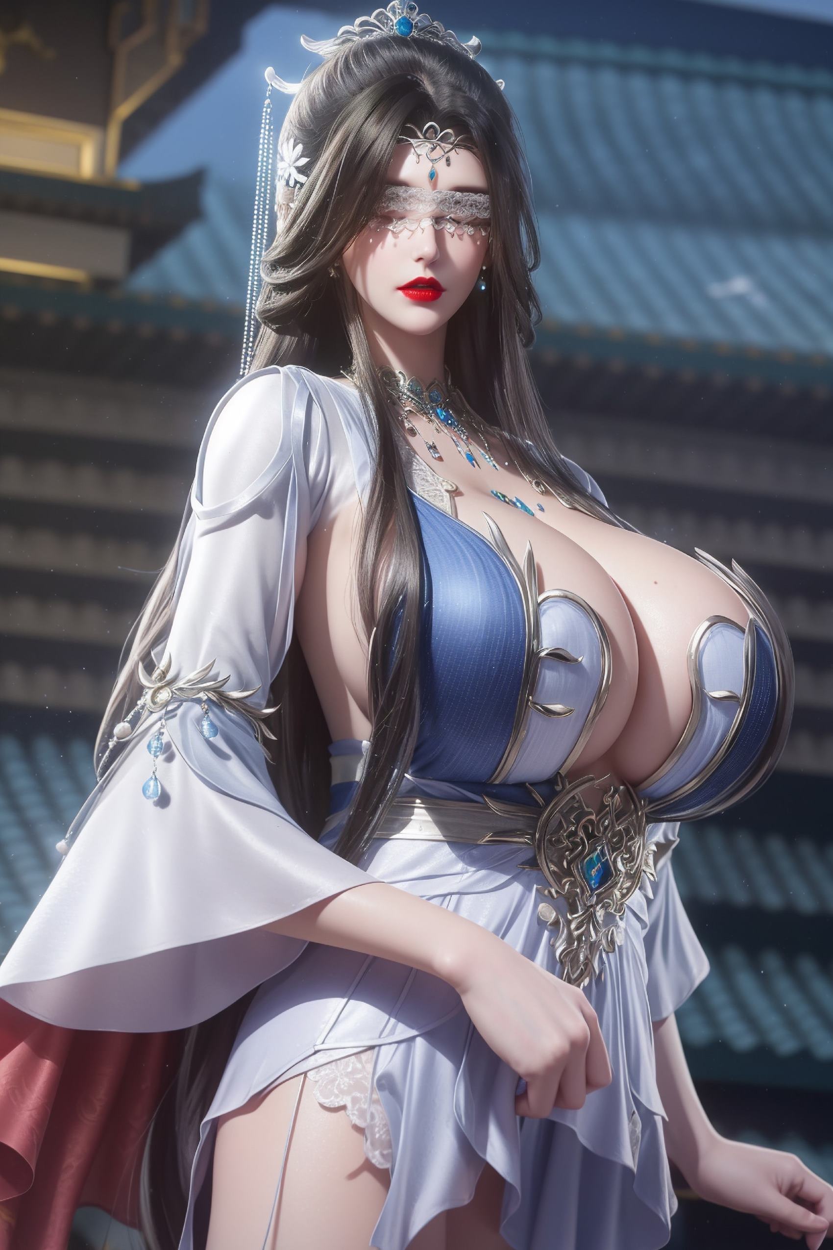 图片[17]-AI绘画 304 兰若巨汝双丝[37P] – 速更版-美库