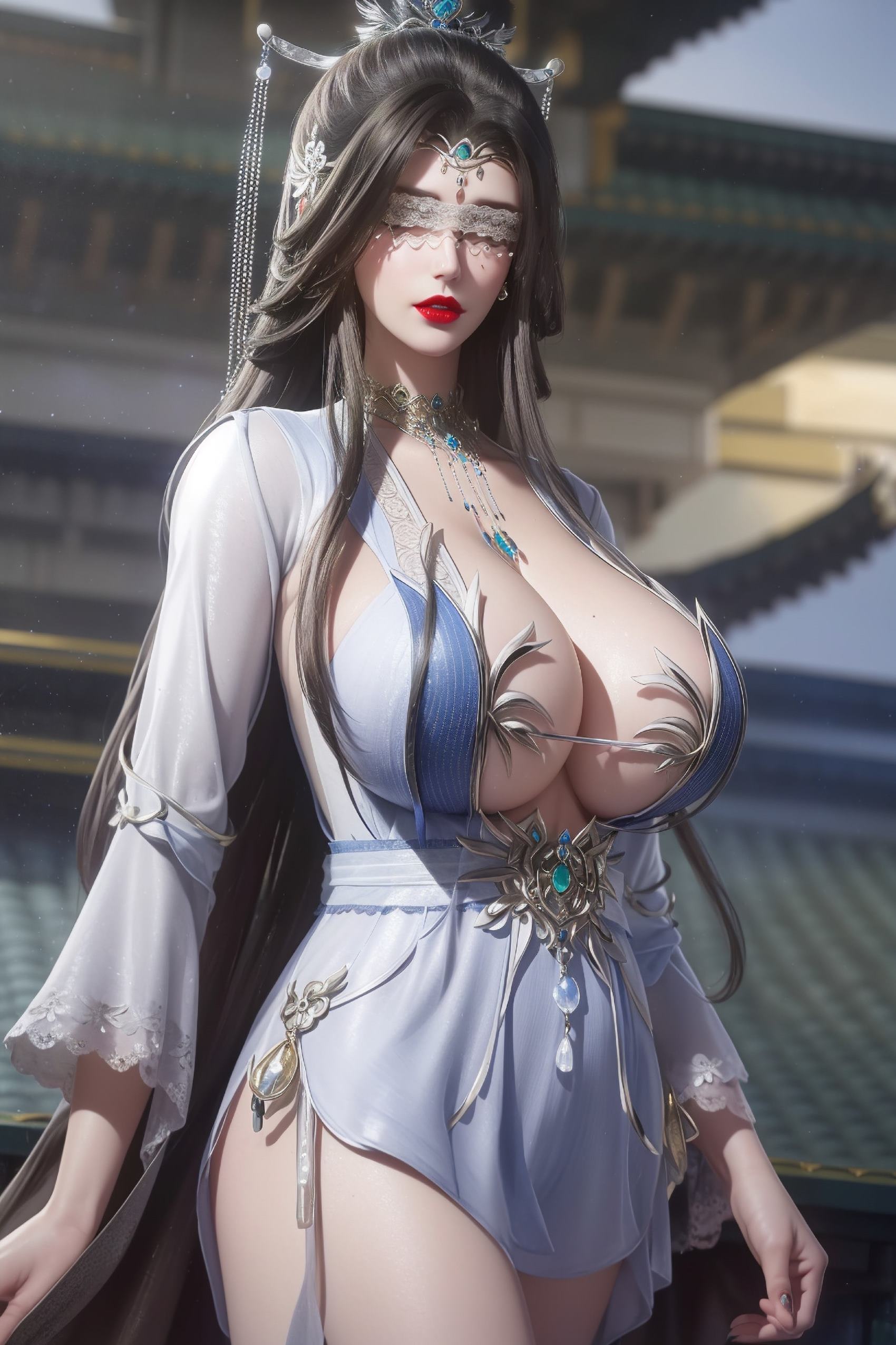 图片[19]-AI绘画 304 兰若巨汝双丝[37P] – 速更版-美库