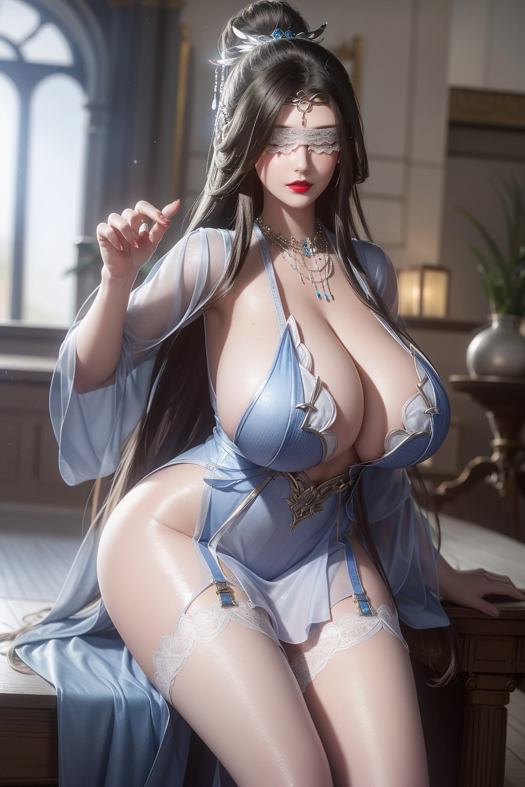 图片[38]-AI绘画 304 兰若巨汝双丝[37P] – 速更版-美库