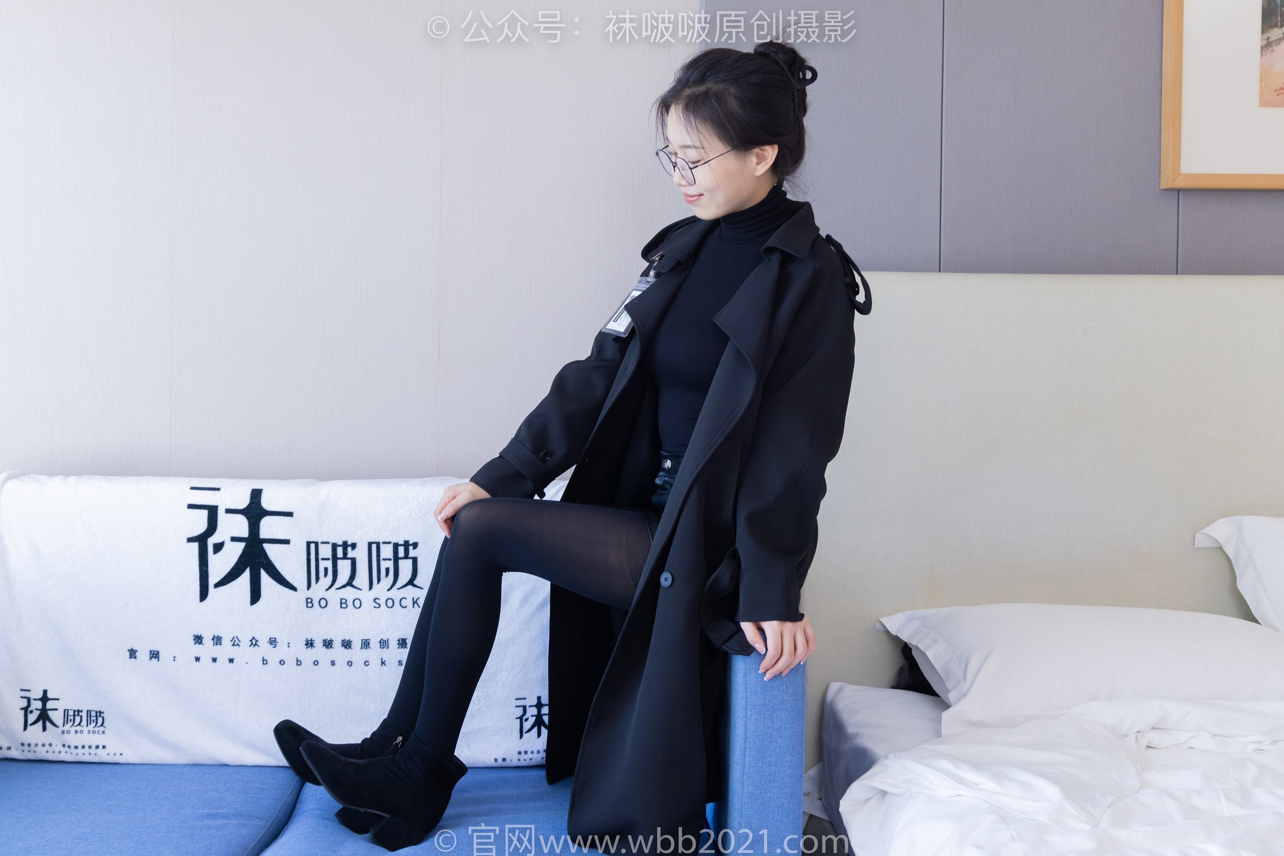 图片[20]-[BoBoSocks袜啵啵]NO.365 芝士-短靴、平底鞋、厚黑丝、厚灰丝[140P] – 速更版-美库