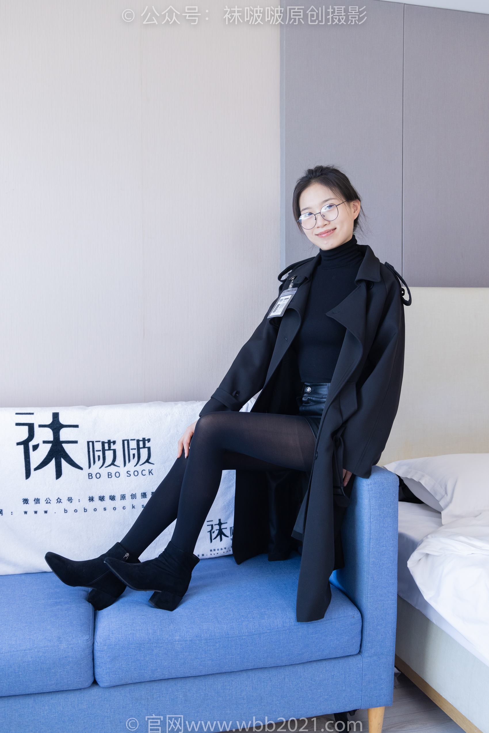 图片[21]-[BoBoSocks袜啵啵]NO.365 芝士-短靴、平底鞋、厚黑丝、厚灰丝[140P] – 速更版-美库