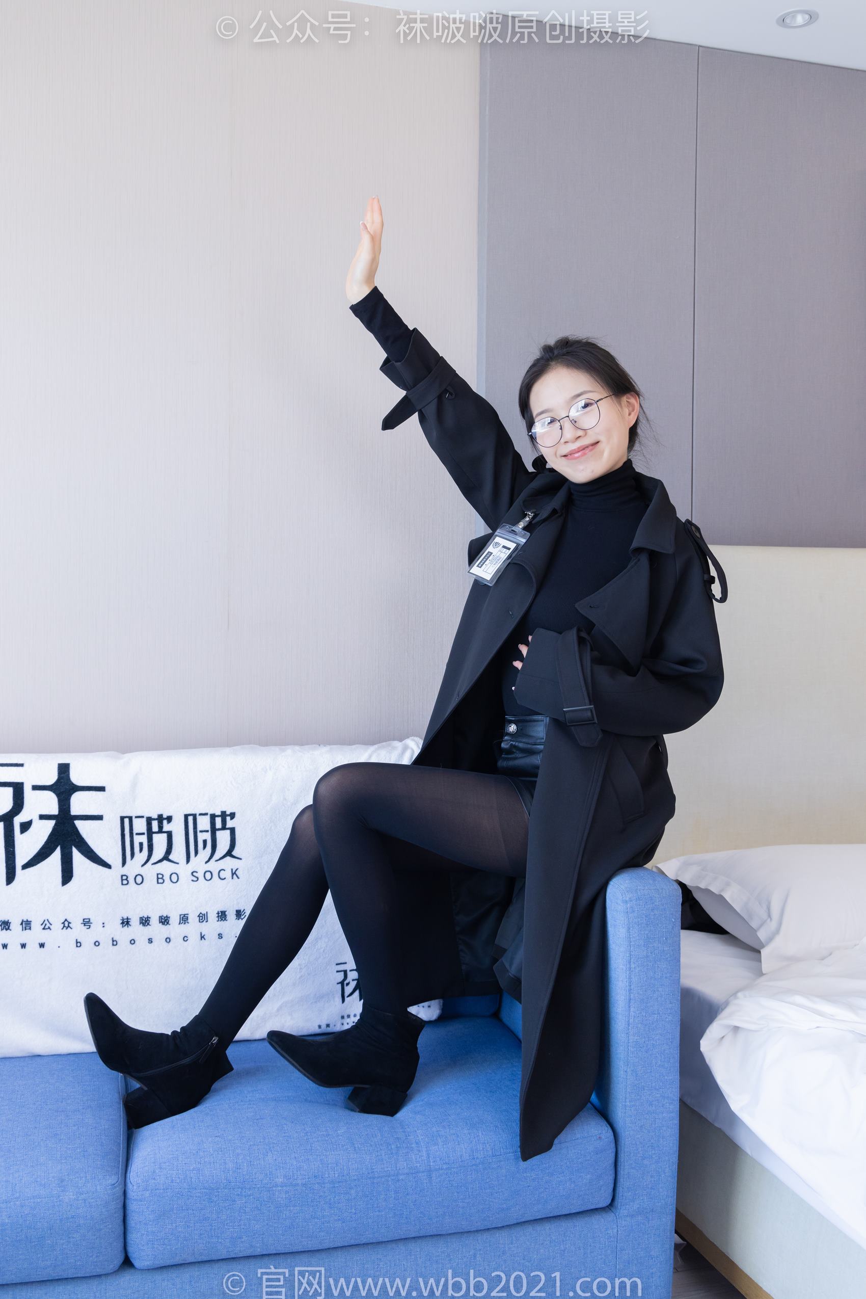 图片[22]-[BoBoSocks袜啵啵]NO.365 芝士-短靴、平底鞋、厚黑丝、厚灰丝[140P] – 速更版-美库