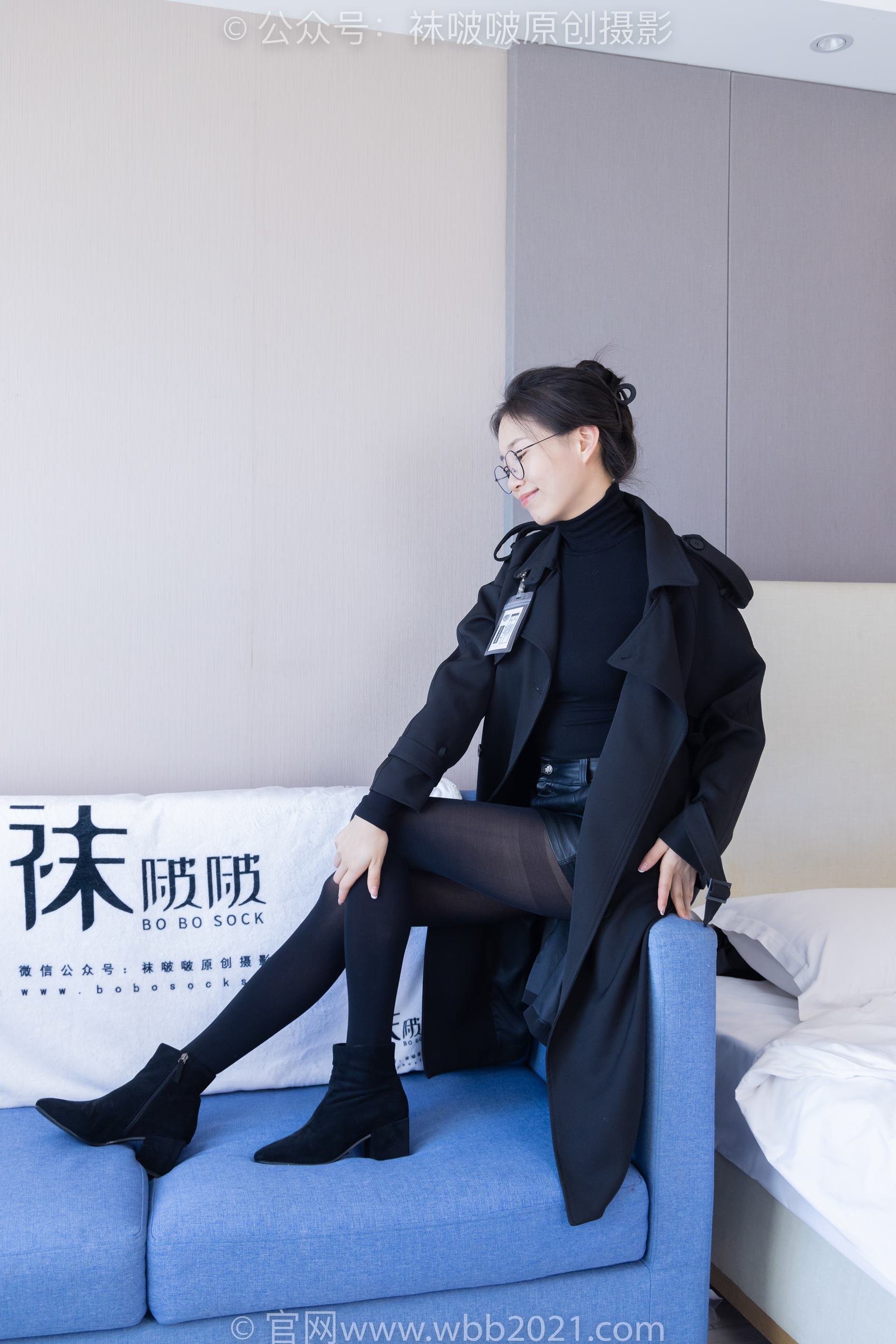 图片[25]-[BoBoSocks袜啵啵]NO.365 芝士-短靴、平底鞋、厚黑丝、厚灰丝[140P] – 速更版-美库