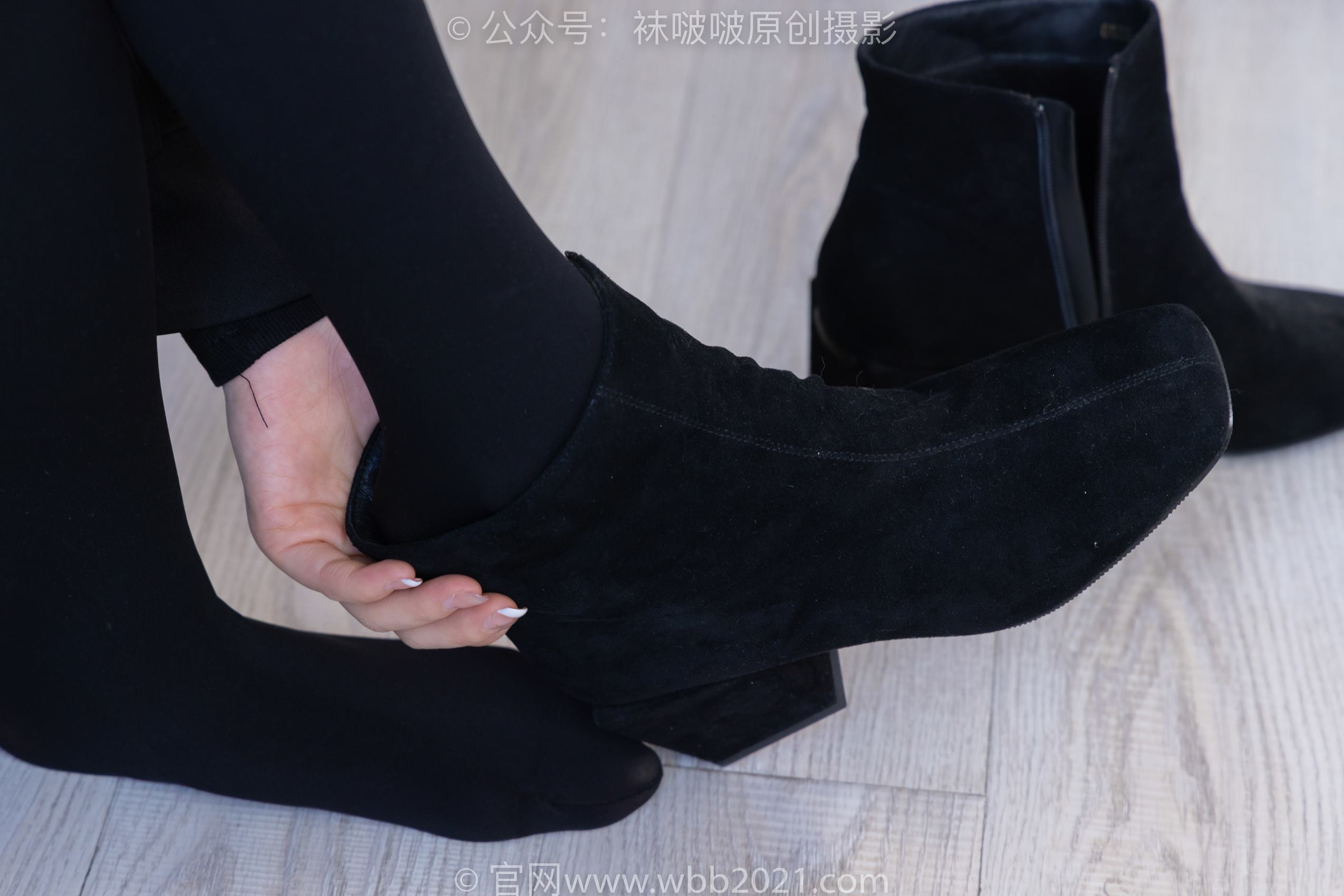 图片[37]-[BoBoSocks袜啵啵]NO.365 芝士-短靴、平底鞋、厚黑丝、厚灰丝[140P] – 速更版-美库