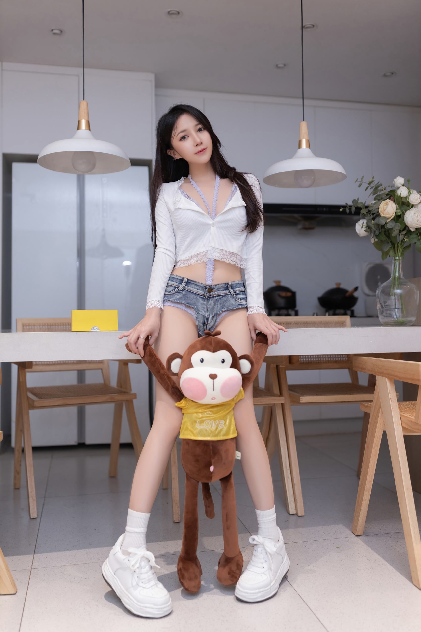 图片[17]-秀人名模鱼子酱Fish内部私购未上架《香蕉小猴》写真[32P] – 速更版-美库