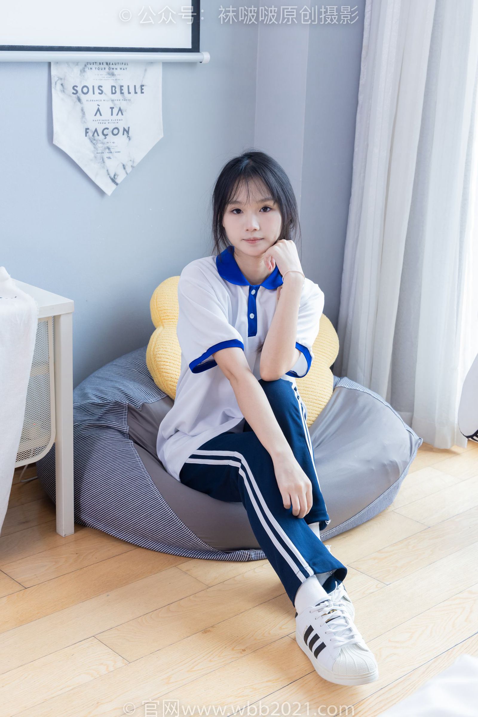 图片[34]-[BoBoSocks袜啵啵]NO.366 甜甜圈-三双板鞋、白棉袜、短白丝[150P] – 速更版-美库