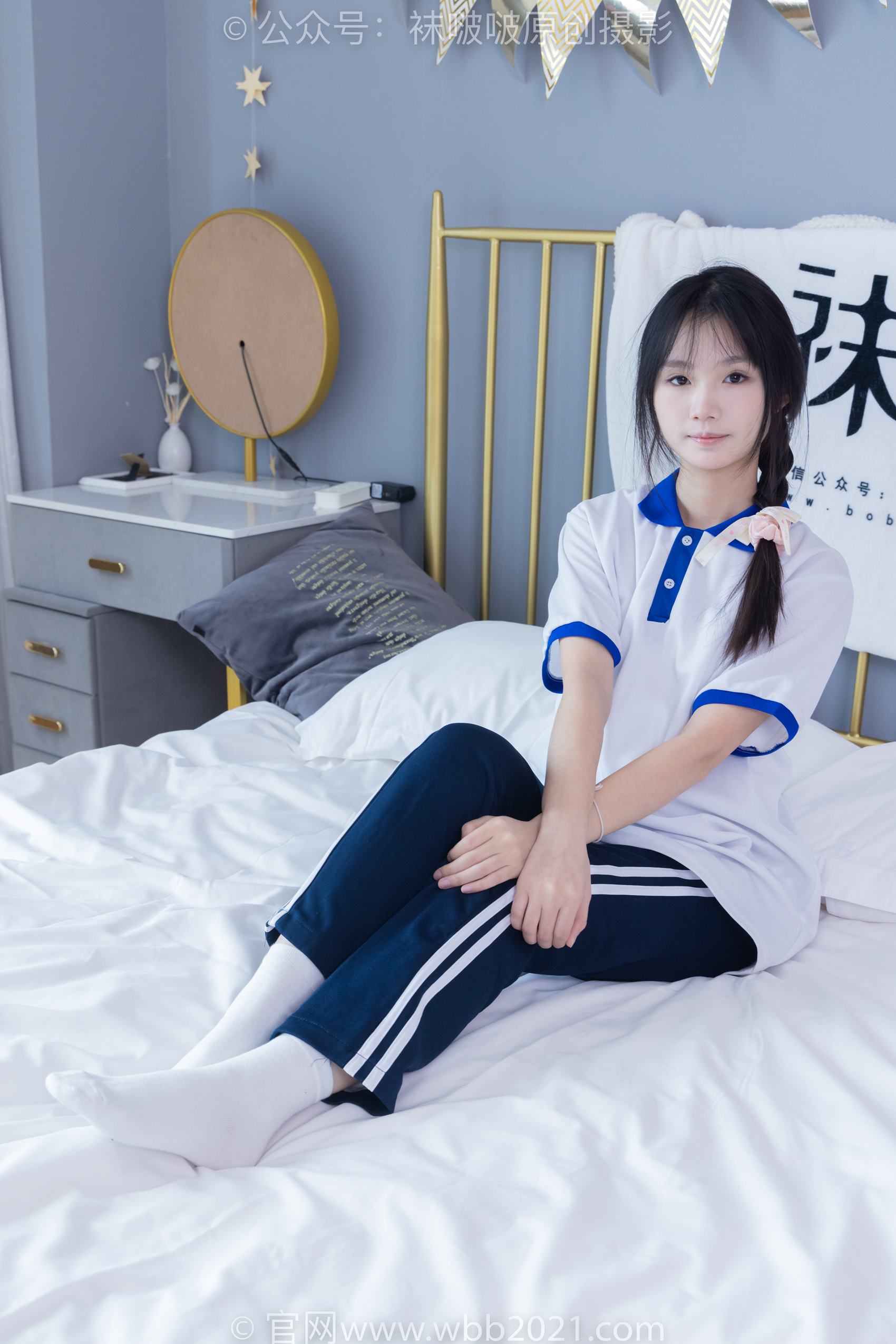 图片[49]-[BoBoSocks袜啵啵]NO.366 甜甜圈-三双板鞋、白棉袜、短白丝[150P] – 速更版-美库