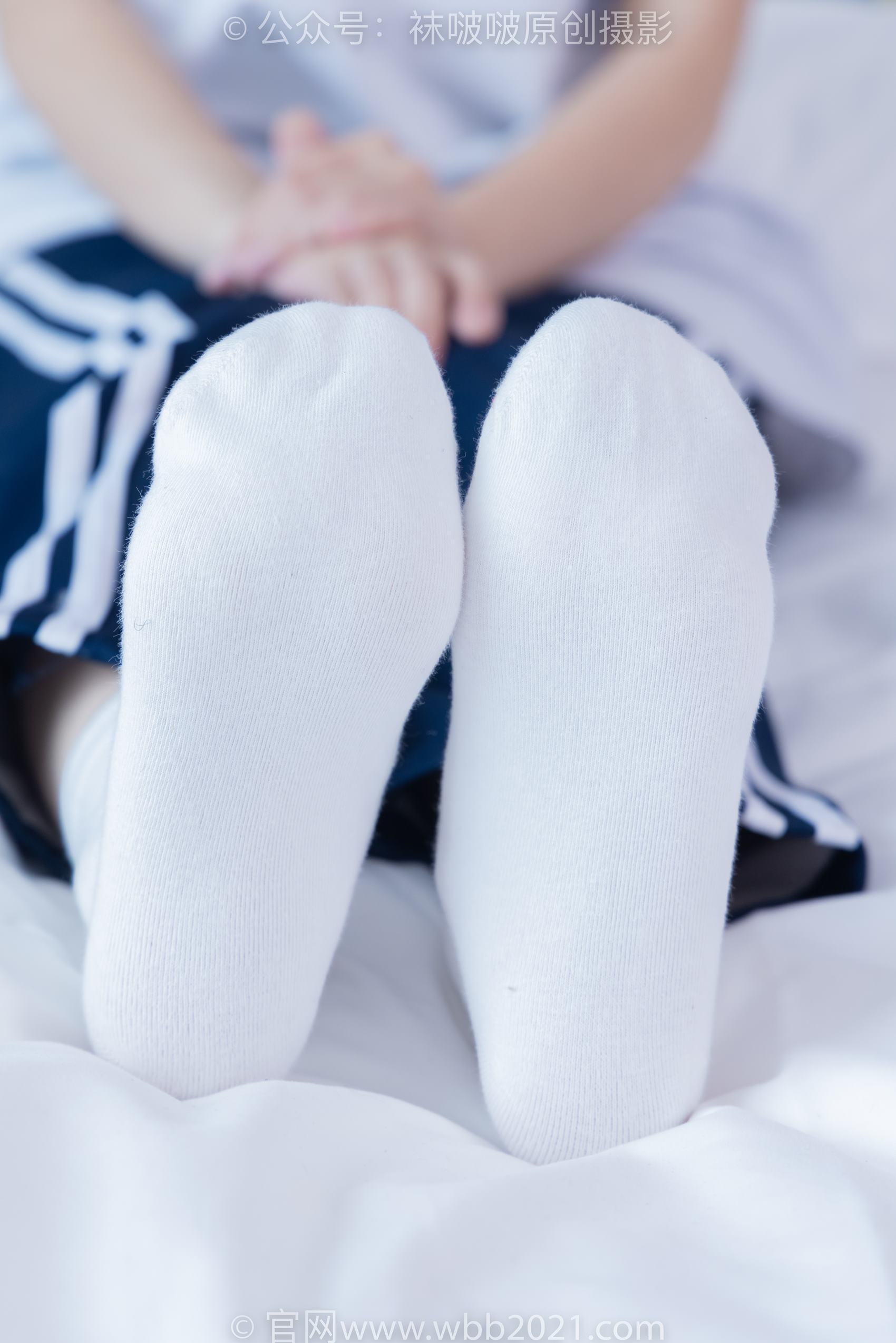 图片[61]-[BoBoSocks袜啵啵]NO.366 甜甜圈-三双板鞋、白棉袜、短白丝[150P] – 速更版-美库