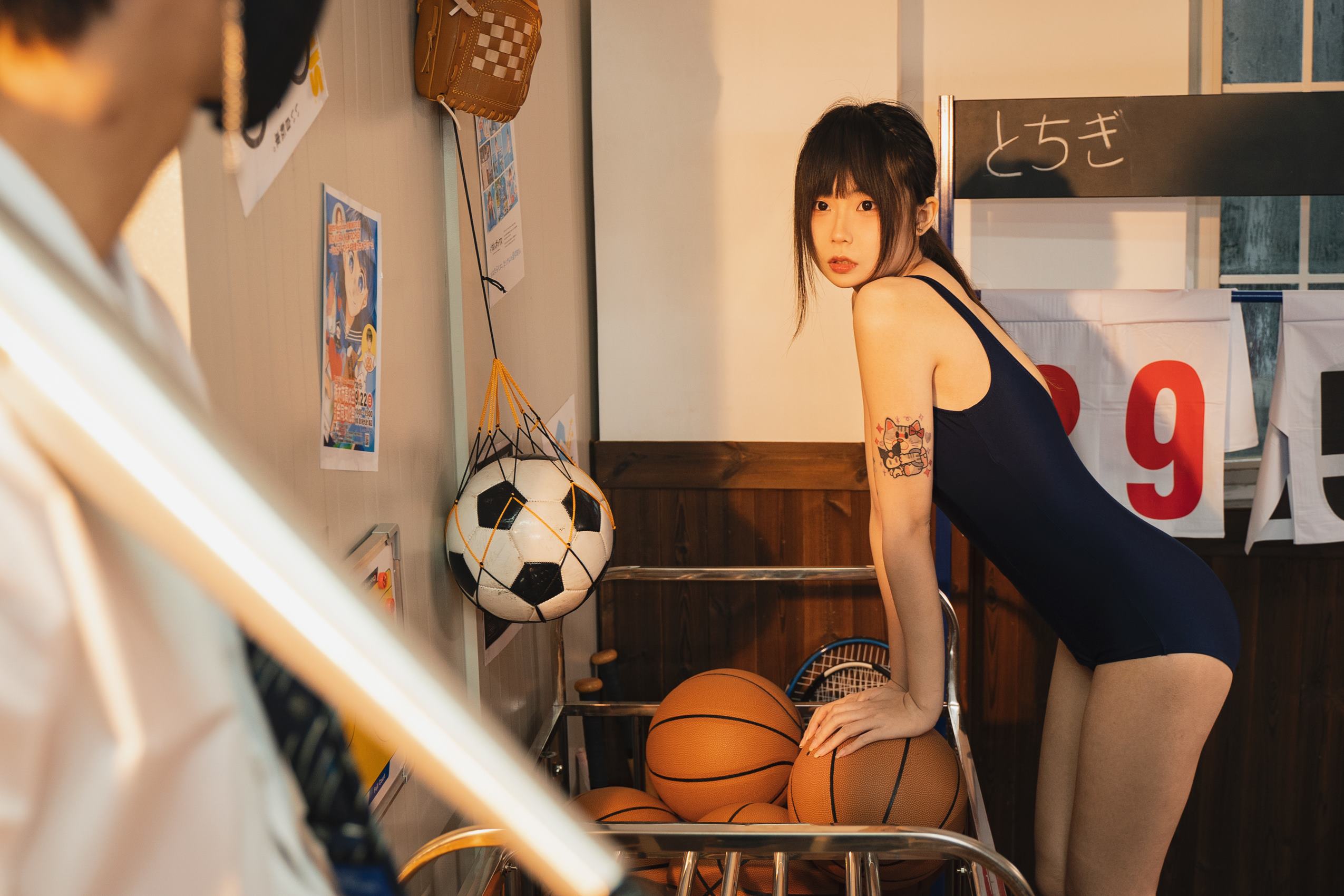 图片[18]-安曜曜 – 教室体操服[19P] – 速更版-美库