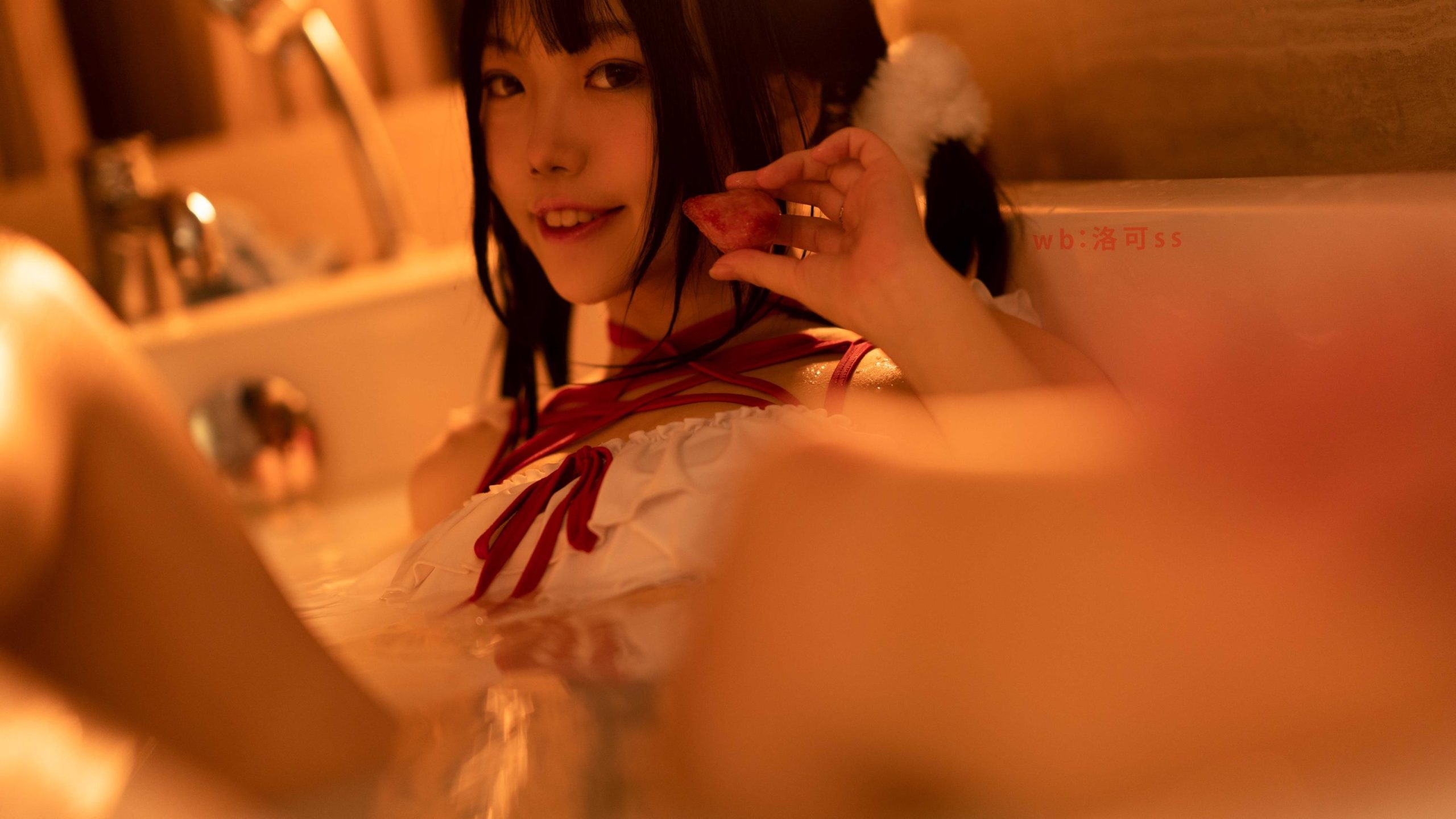 图片[24]-洛可ss – 粉色泳衣[29P] – 速更版-美库