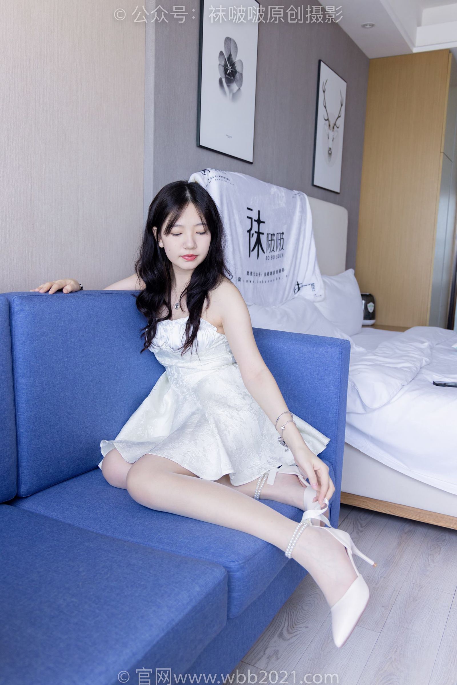 图片[27]-[BoBoSocks袜啵啵]NO.367 小甜豆-高跟鞋、油亮白丝、丝袜踩奶油蛋糕[145P] – 速更版-美库