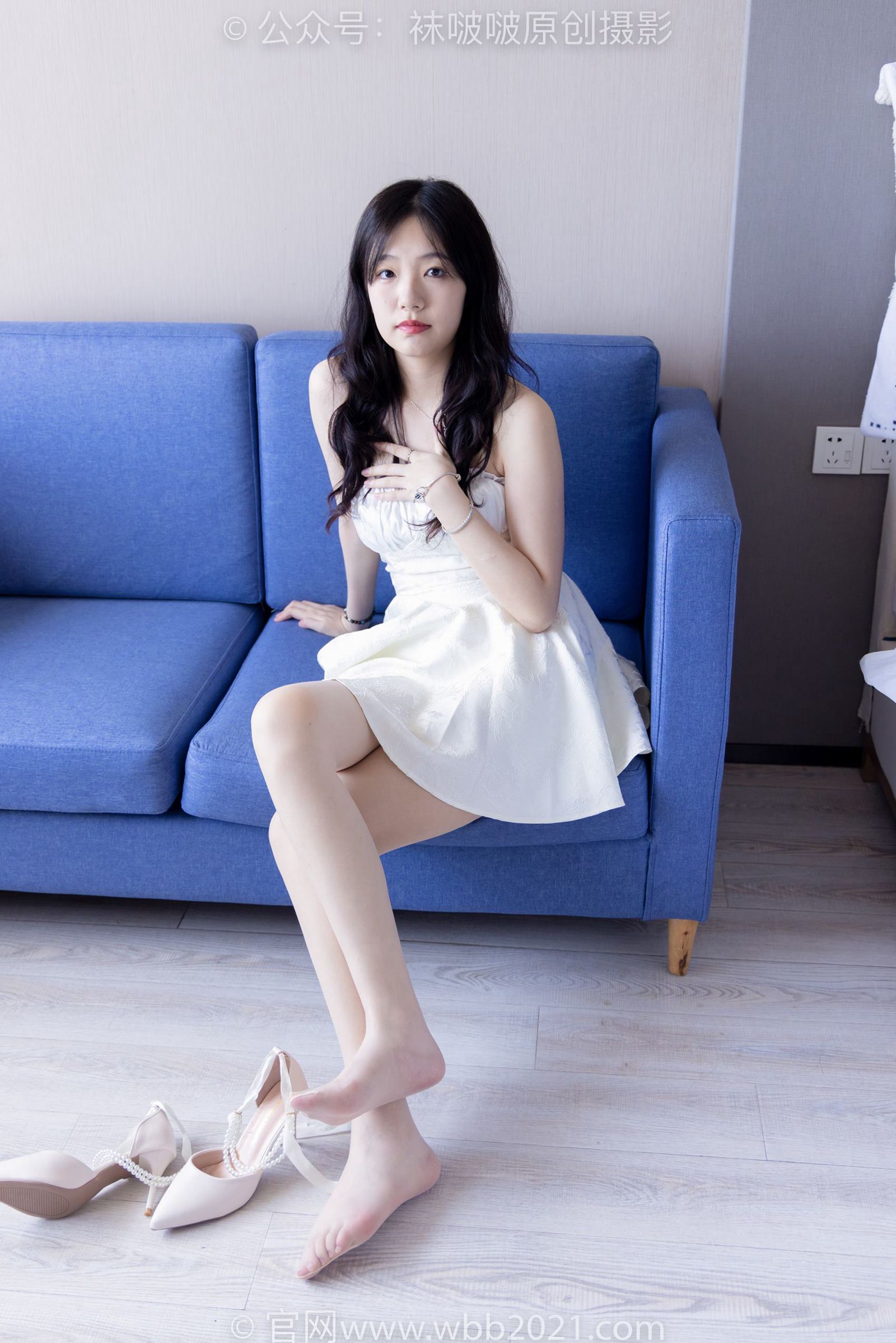 图片[35]-[BoBoSocks袜啵啵]NO.367 小甜豆-高跟鞋、油亮白丝、丝袜踩奶油蛋糕[145P] – 速更版-美库