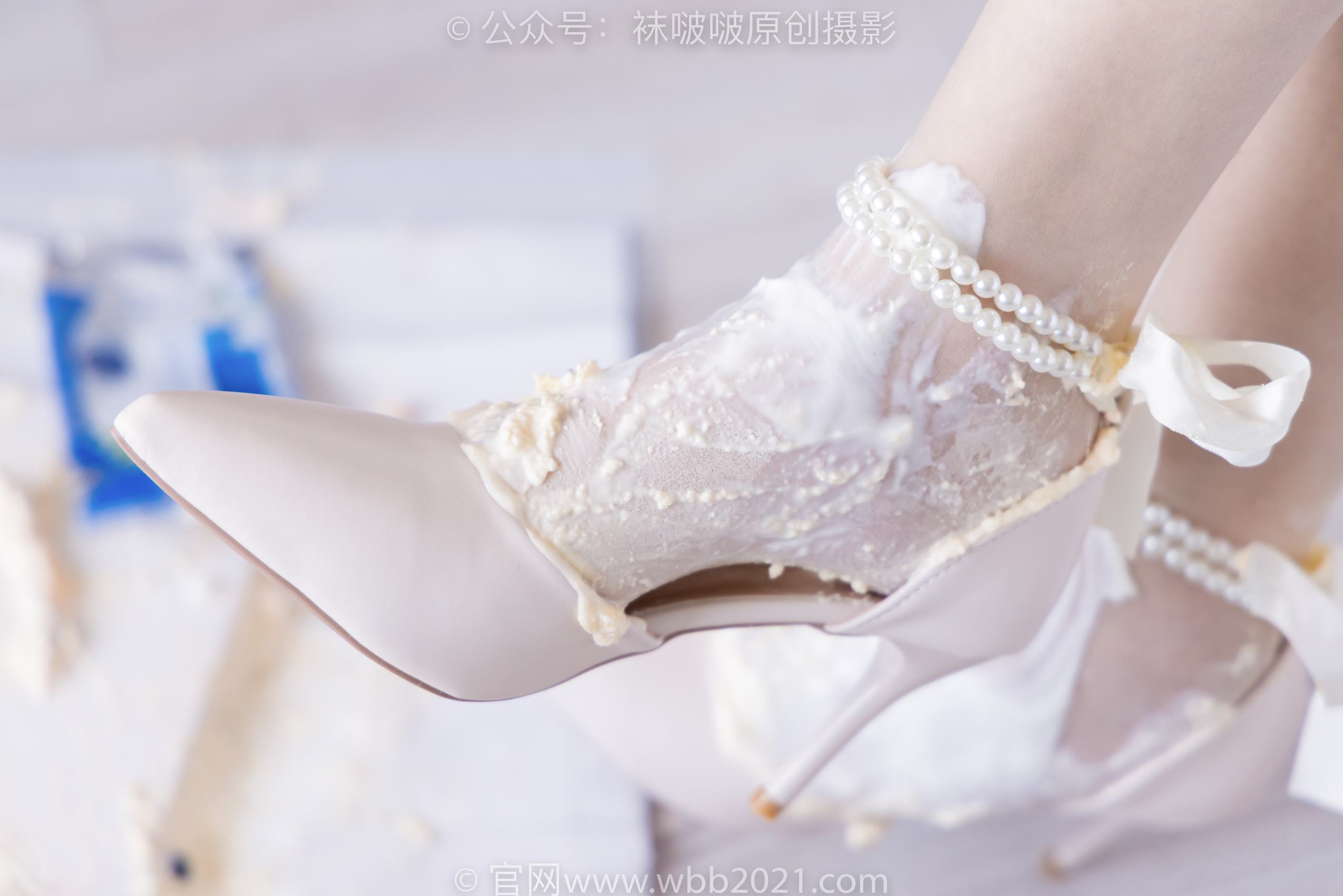 图片[119]-[BoBoSocks袜啵啵]NO.367 小甜豆-高跟鞋、油亮白丝、丝袜踩奶油蛋糕[145P] – 速更版-美库