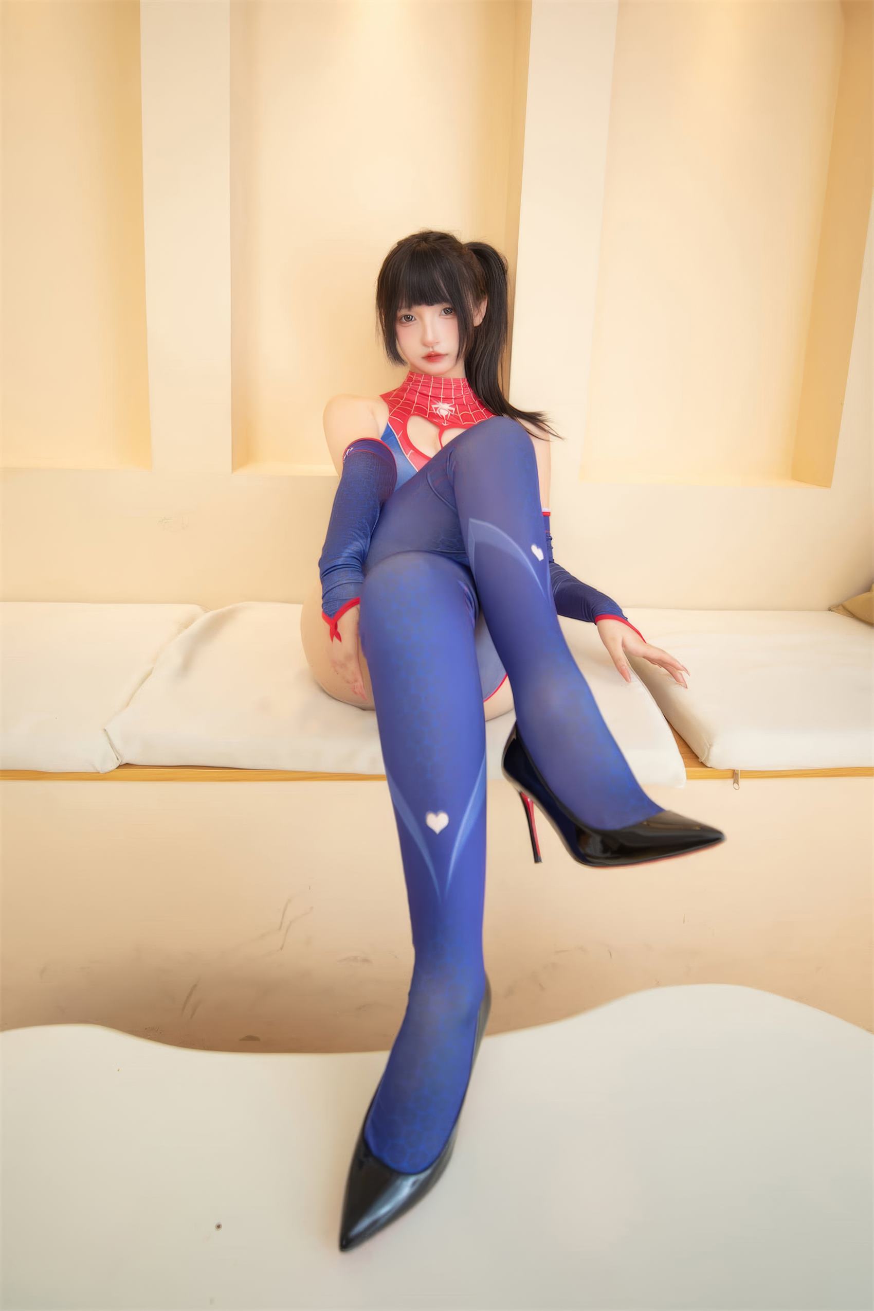 图片[28]-网紅Coser@神楽板真冬 – 蜘蛛女王[51P] – 速更版-美库