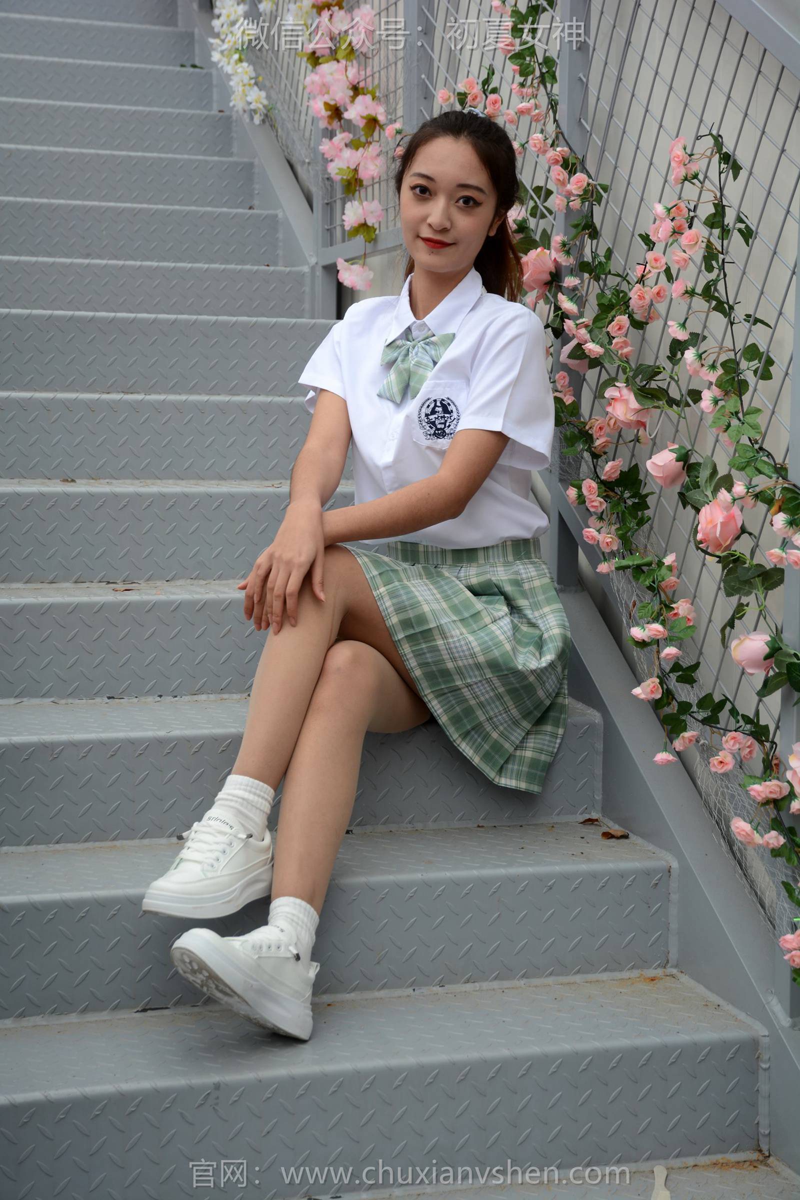 图片[72]-初夏女神 NO.134 依依 JK清风[120P] – 速更版-美库