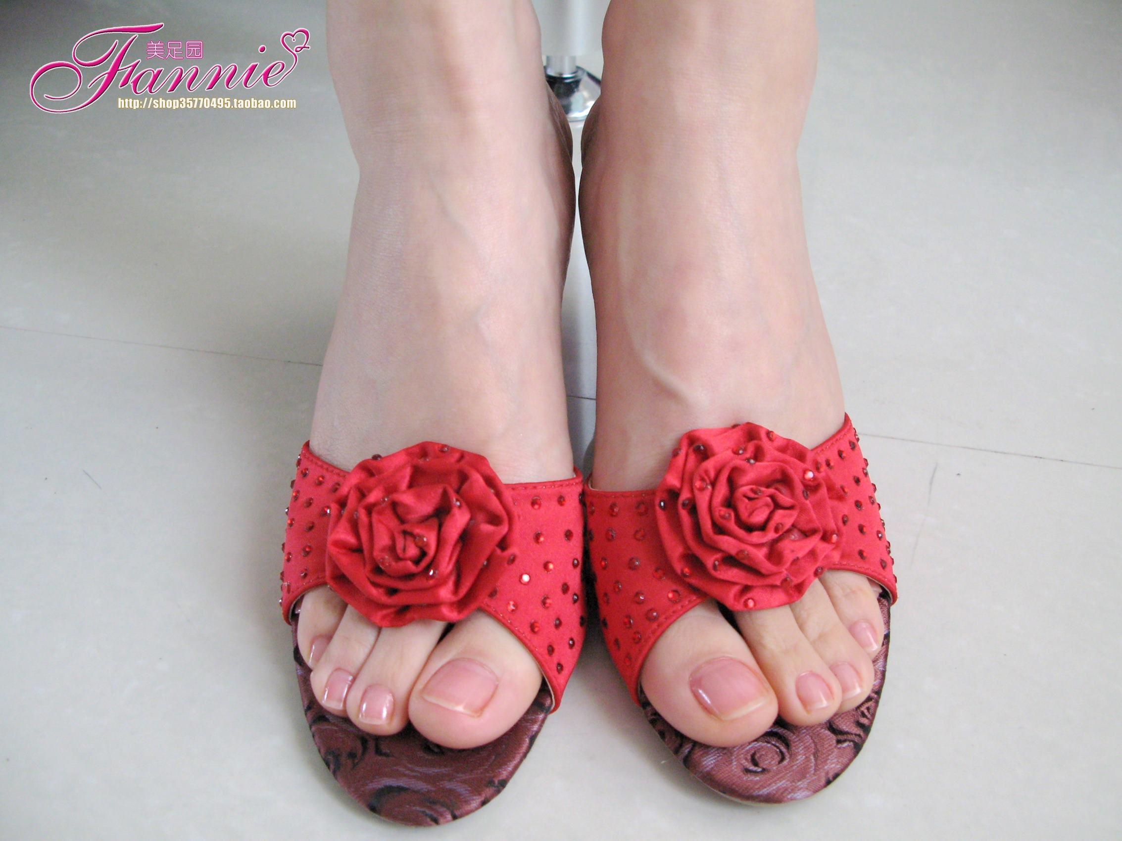 图片[30]-Fannie芬妮每足园 No.469 夏日风情 红凉拖[51P] – 速更版-美库