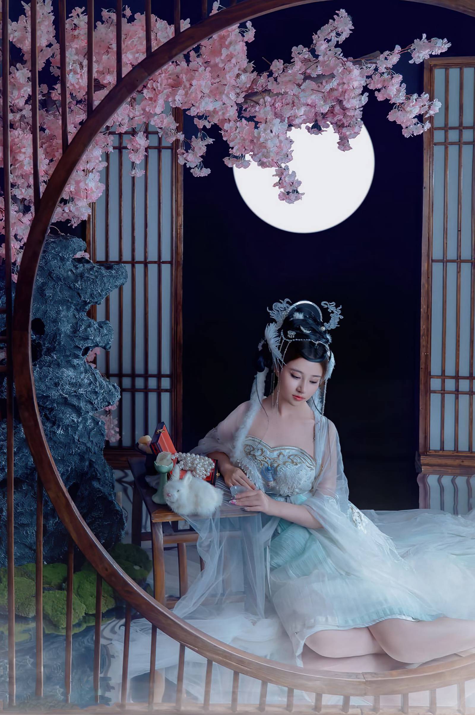 图片[10]-人气美女@年年nnian – 嫦娥仙子 [30P] – 速更版-美库