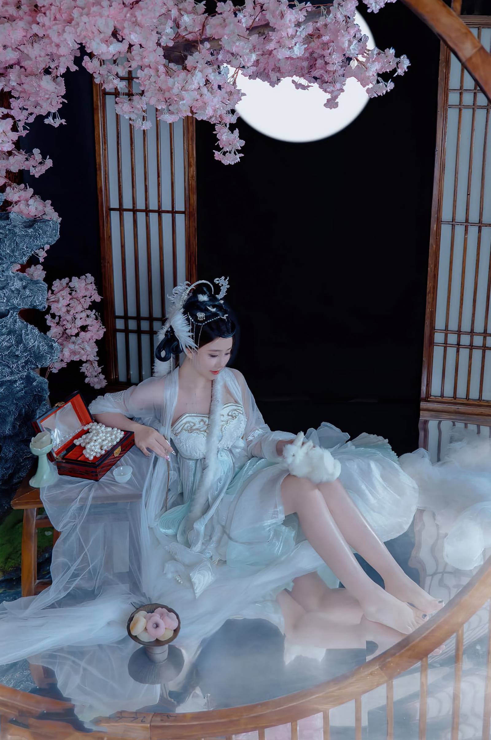 图片[13]-人气美女@年年nnian – 嫦娥仙子 [30P] – 速更版-美库