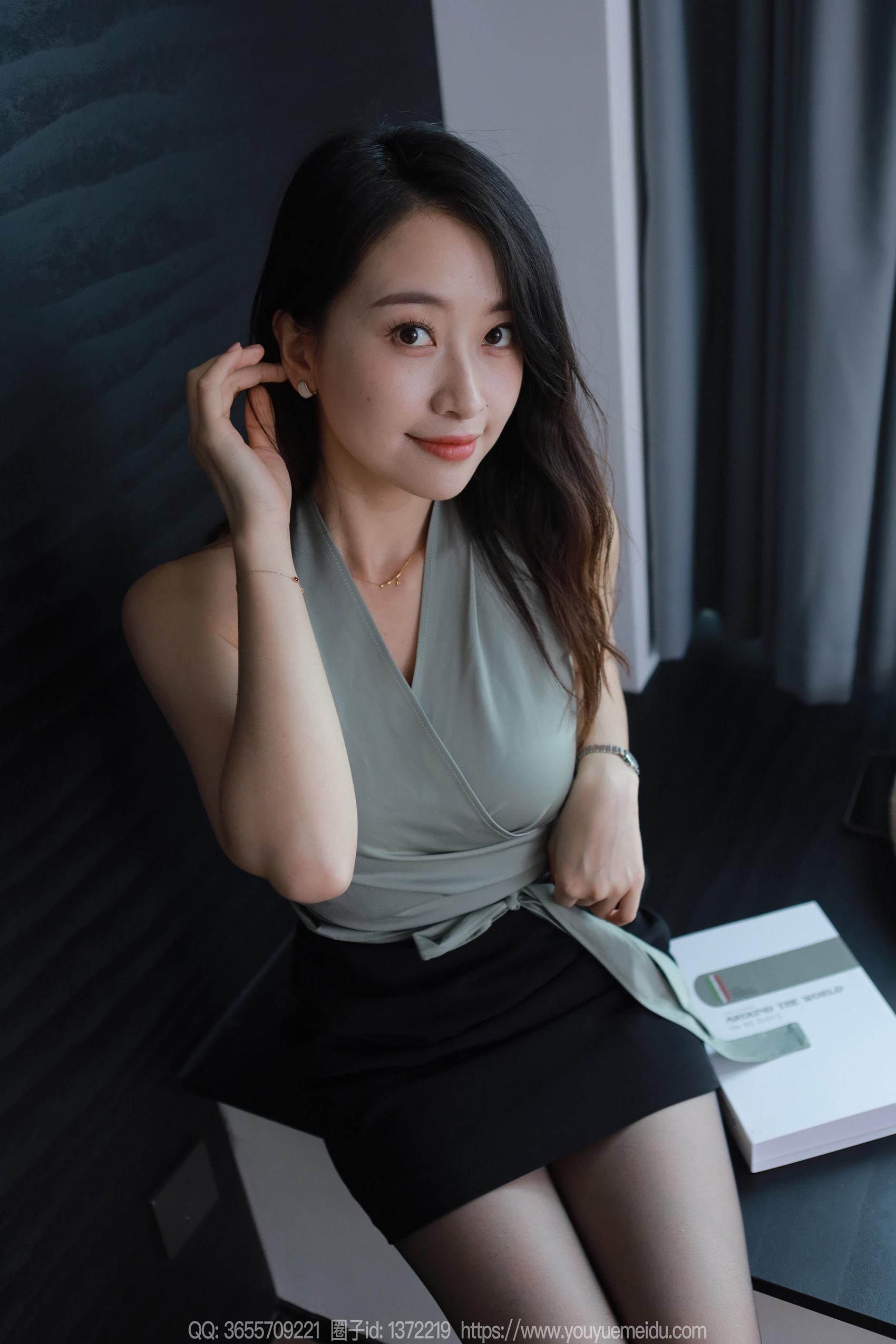 图片[39]-[IESS异思趣向] 2024.04.19 丝享家1720：小婕《嘿丝秘书》[86P] – 速更版-美库