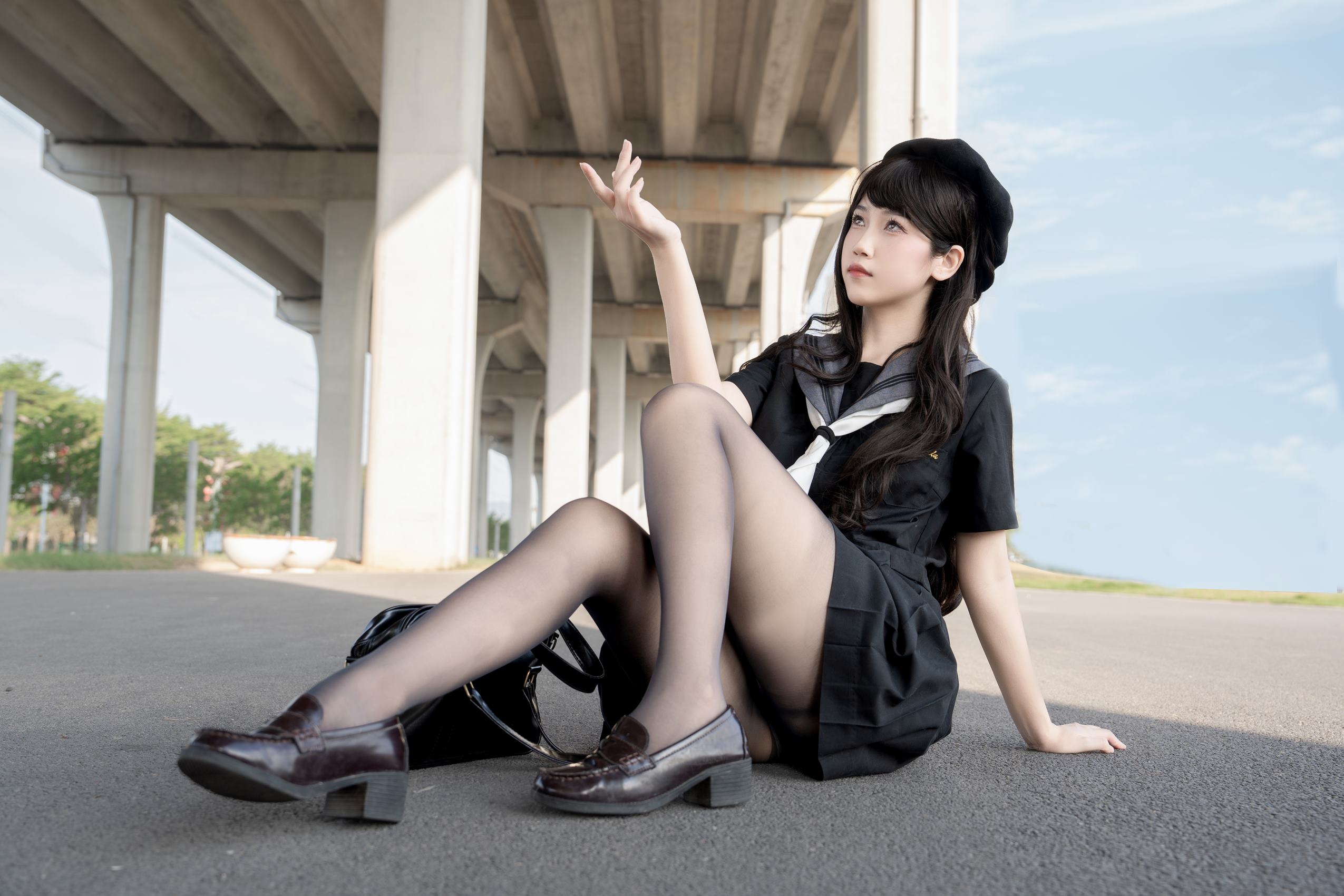 图片[19]-不呆猫 – 放课后野外JK[45P] – 速更版-美库