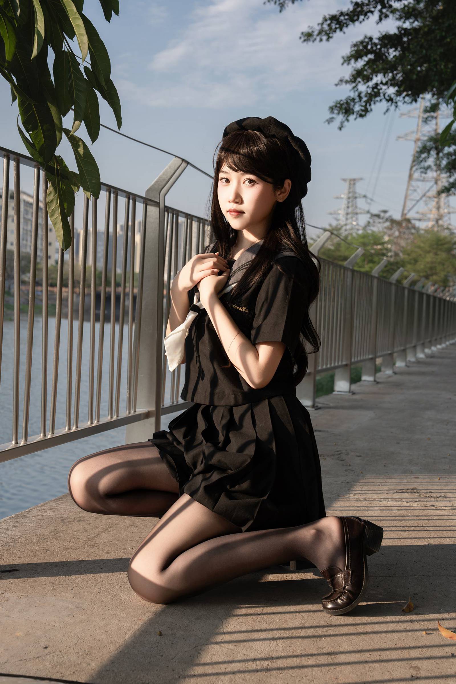 图片[33]-不呆猫 – 放课后野外JK[45P] – 速更版-美库