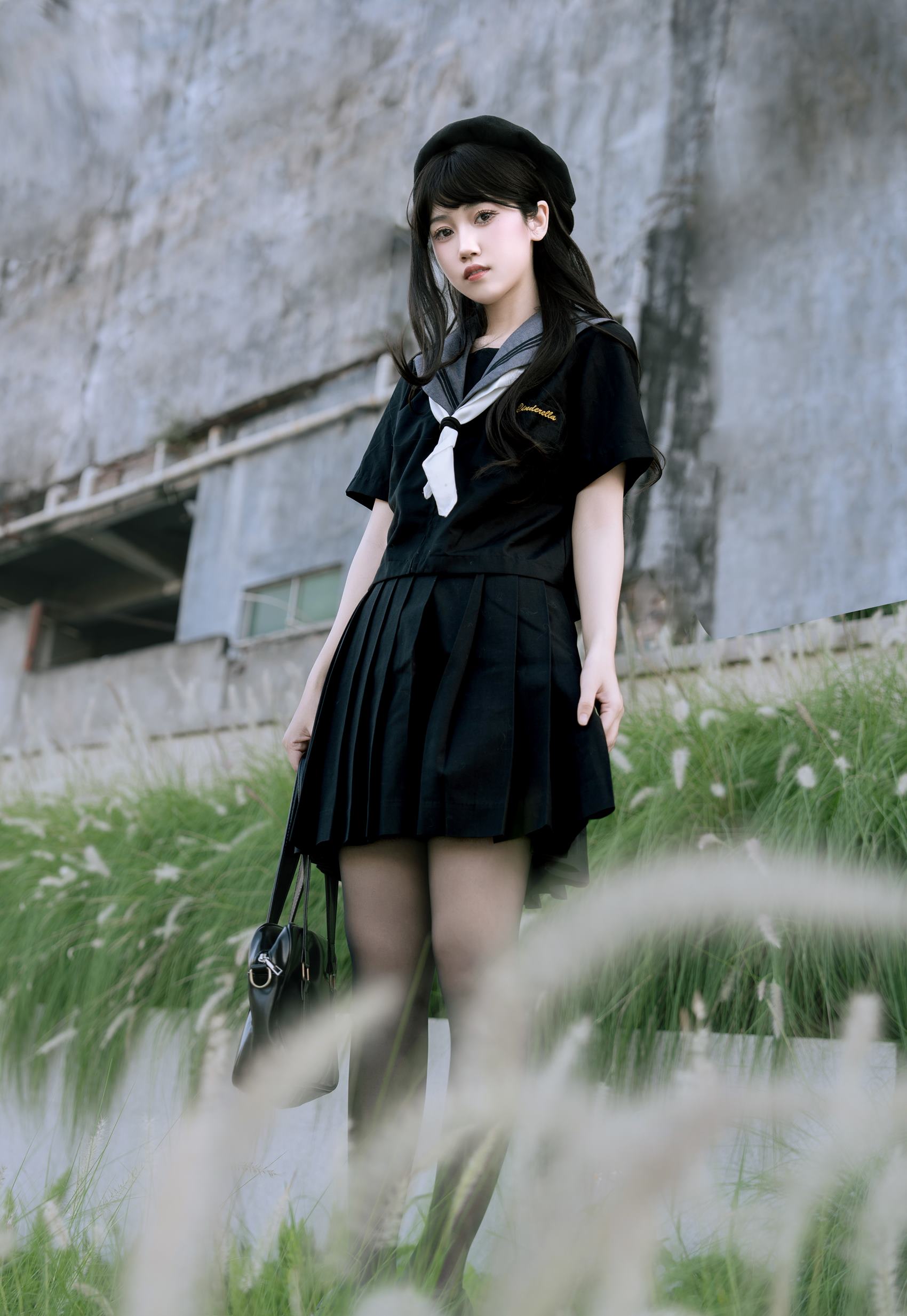 图片[35]-不呆猫 – 放课后野外JK[45P] – 速更版-美库