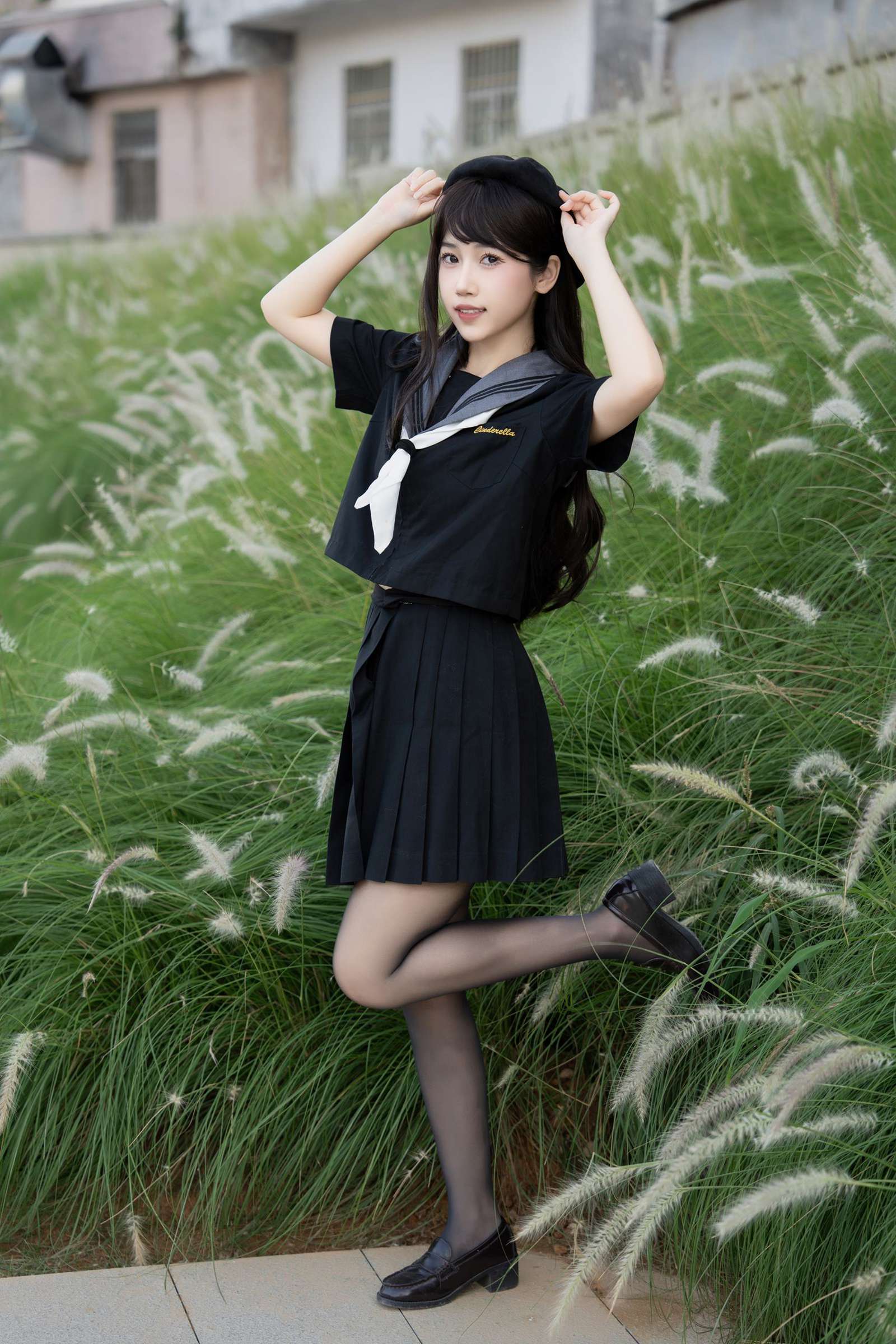 图片[45]-不呆猫 – 放课后野外JK[45P] – 速更版-美库