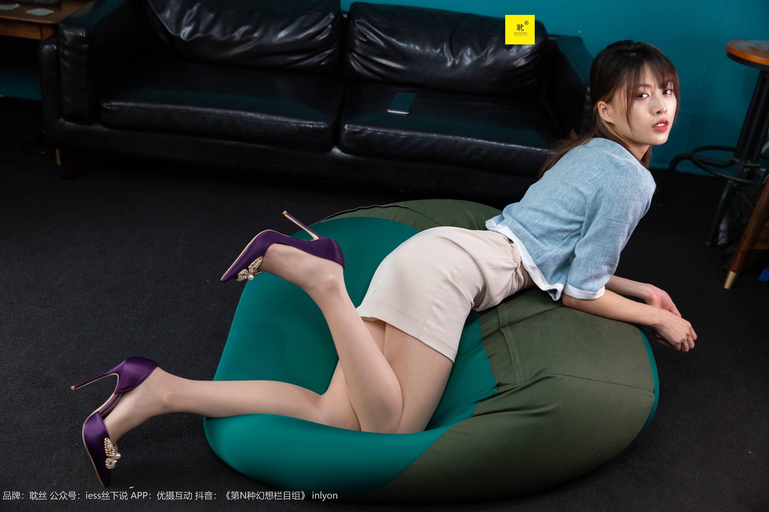 图片[61]-[IESS异思趣向]043 第N种幻想之《紫色高：跟鞋》① 丘主管 [84P] – 速更版-美库