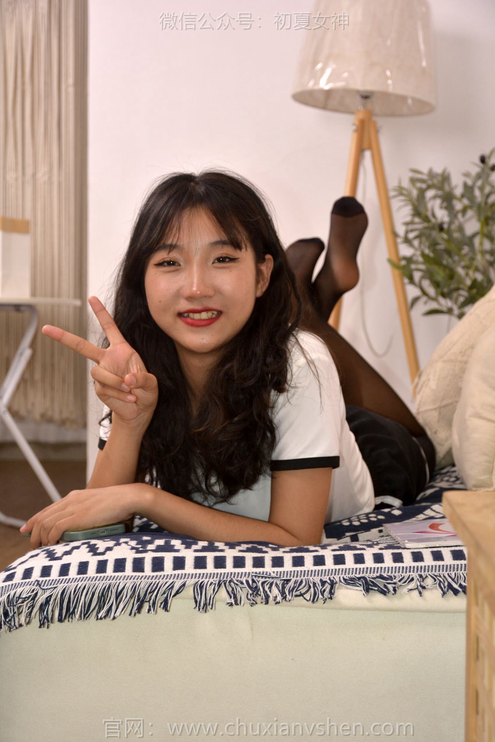 图片[85]-初夏女神 NO.135 点点 居家修养[130P] – 速更版-美库