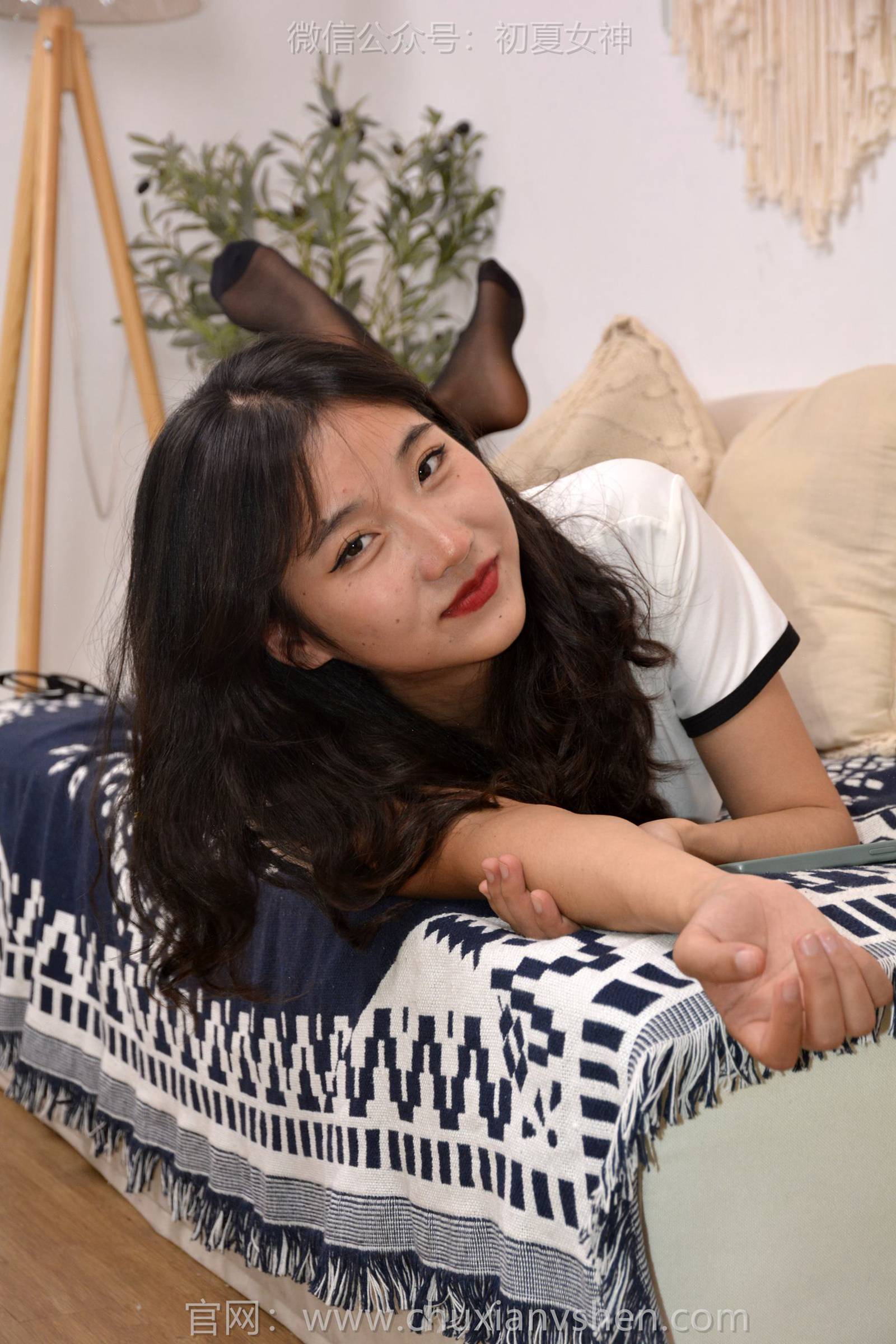 图片[92]-初夏女神 NO.135 点点 居家修养[130P] – 速更版-美库