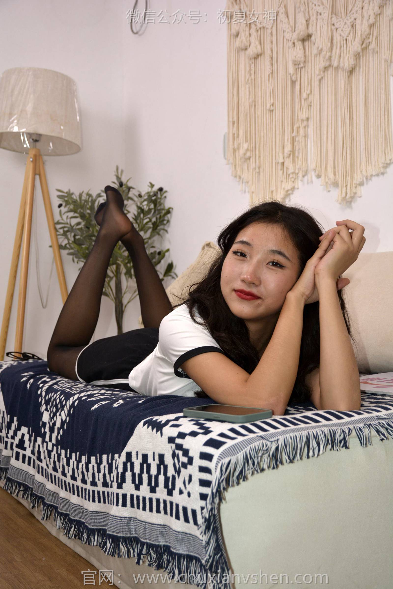 图片[100]-初夏女神 NO.135 点点 居家修养[130P] – 速更版-美库