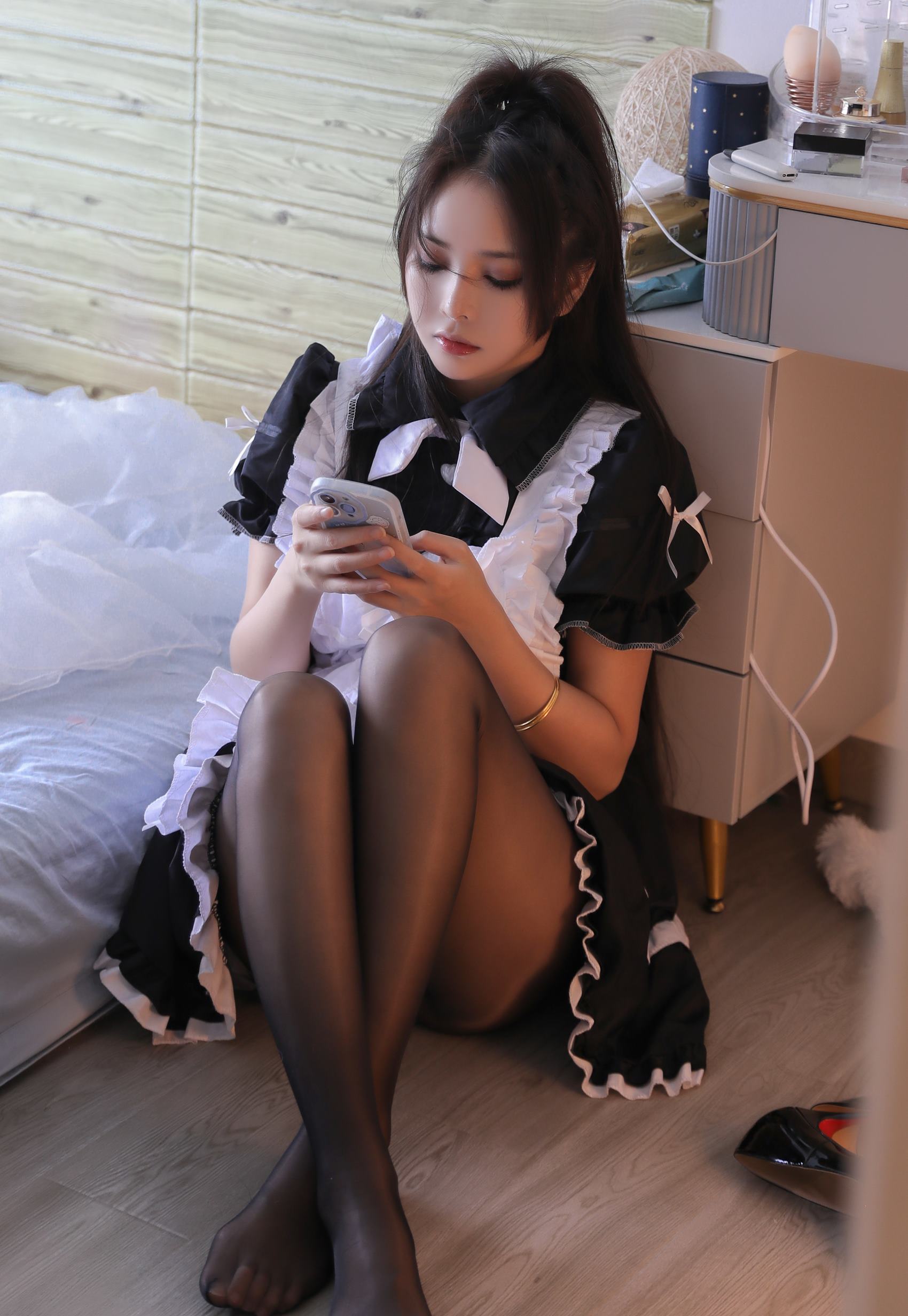 图片[23]-苏嫣嫣阿姨  女仆[23P] – 速更版-美库