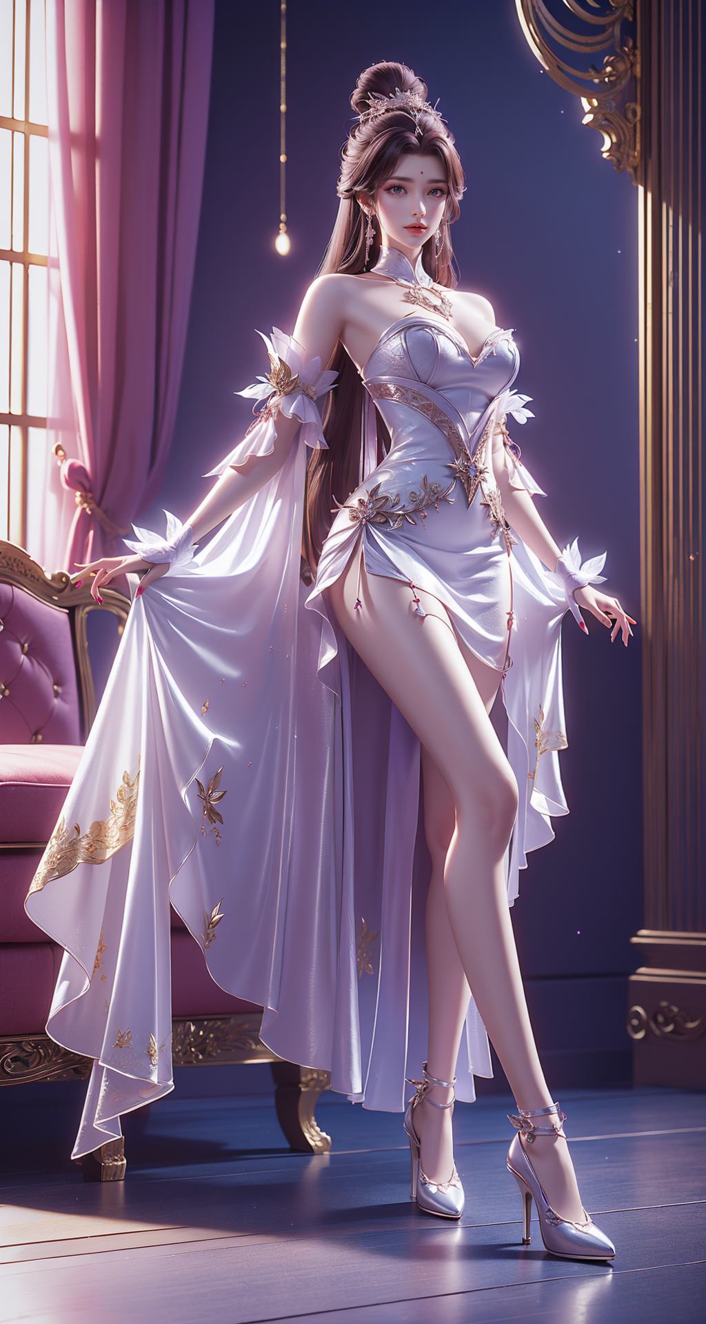 图片[20]-AI绘画 310 月婵[29P] – 速更版-美库