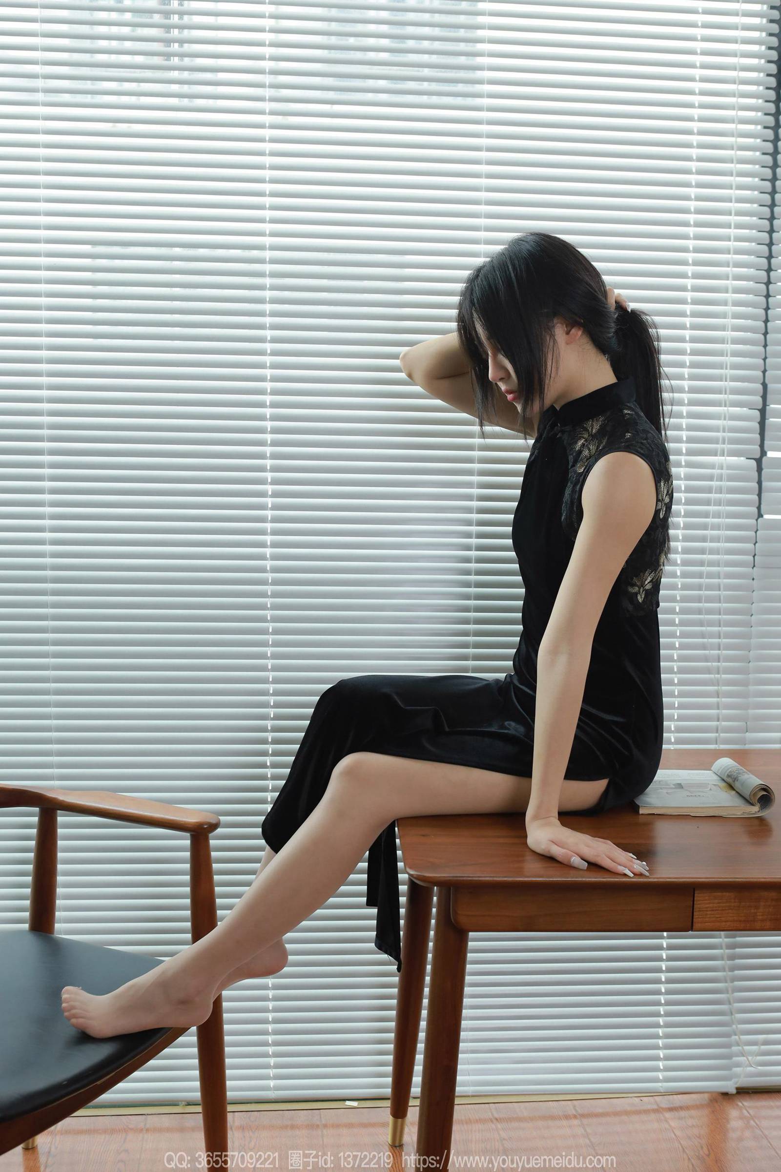 图片[35]-[IESS异思趣向] 2024.04.21 丝享家1721：小宝《黑长直》[86P] – 速更版-美库