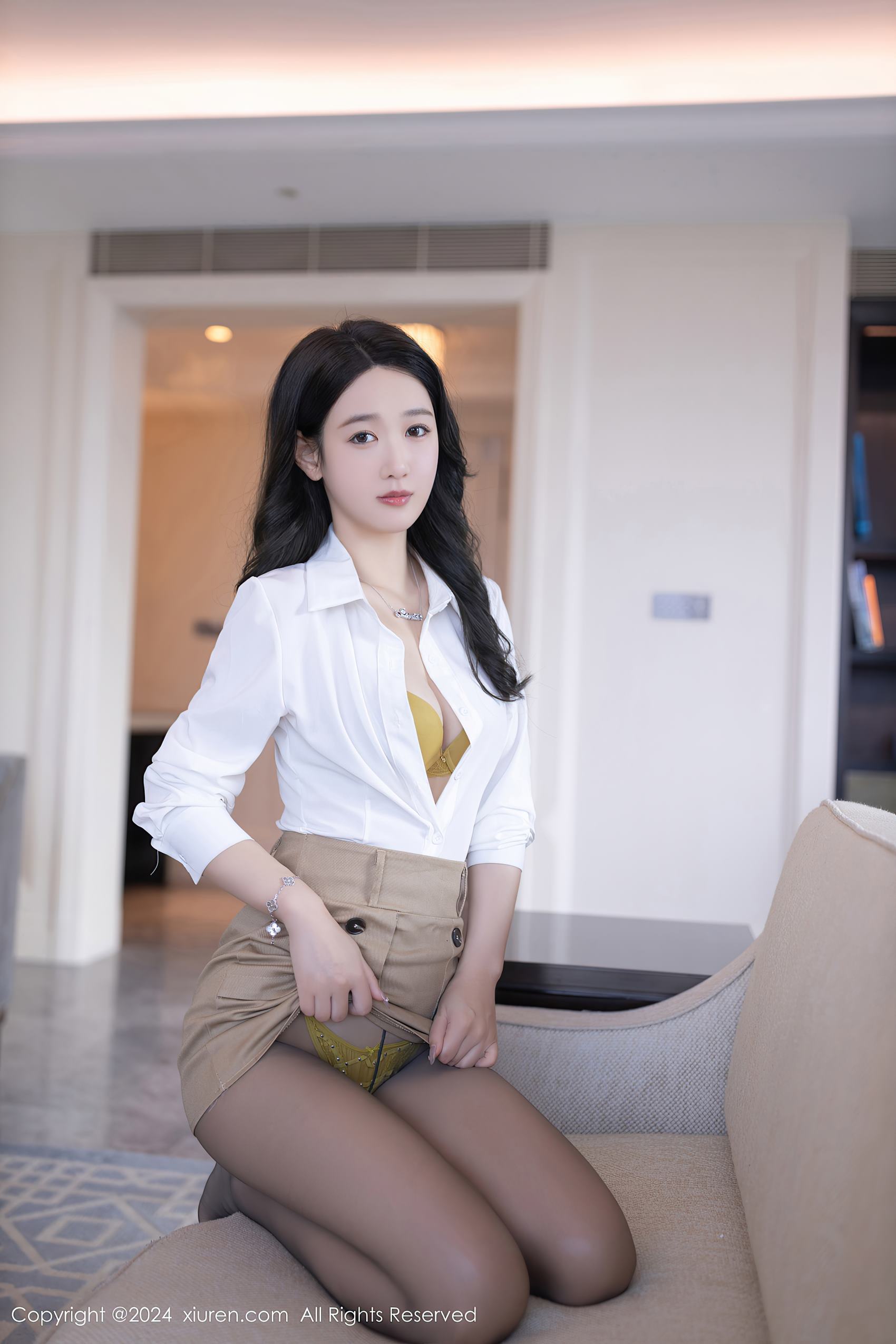 图片[22]-[Xiuren秀人网]2024.05.20 NO.8571 唐安琪 白色衬衫 [43+1P] – 速更版-美库