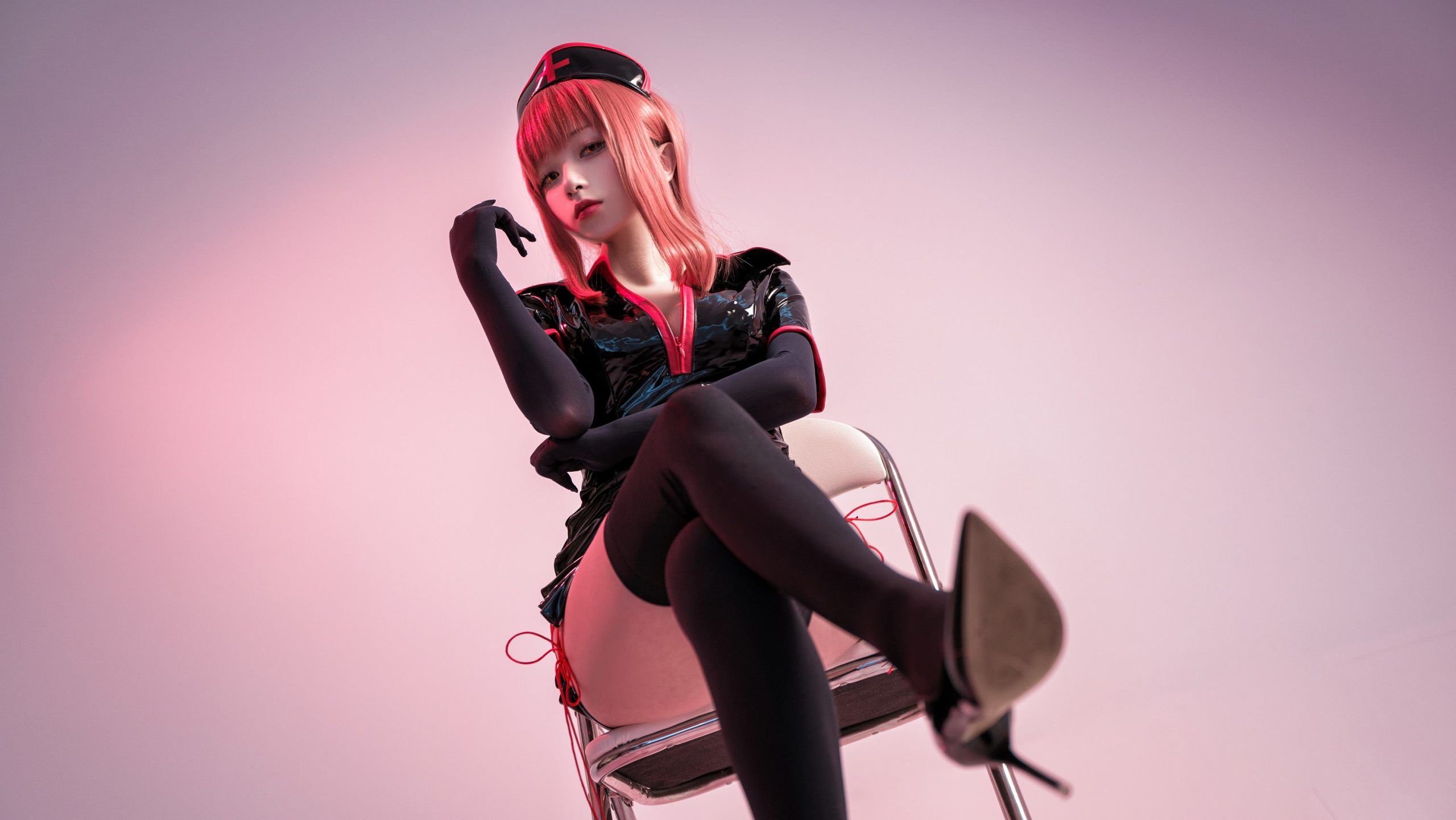 图片[14]-花铃 – 玛奇玛黑色护士[20P] – 速更版-美库