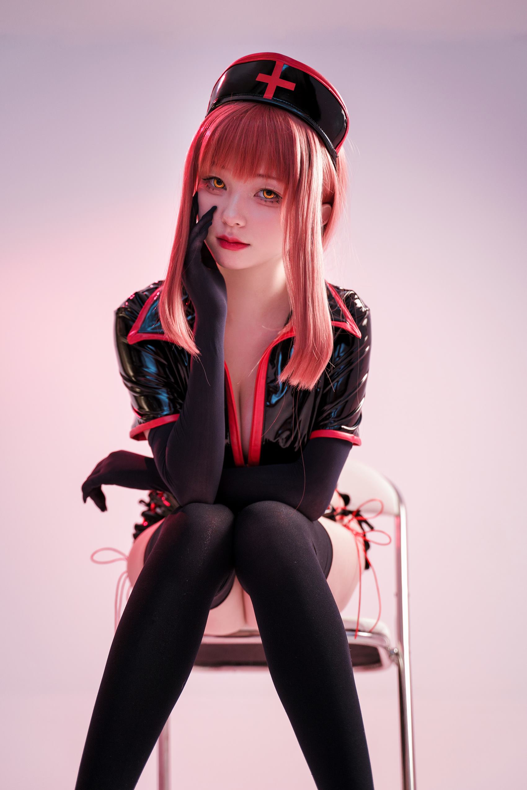 图片[19]-花铃 – 玛奇玛黑色护士[20P] – 速更版-美库