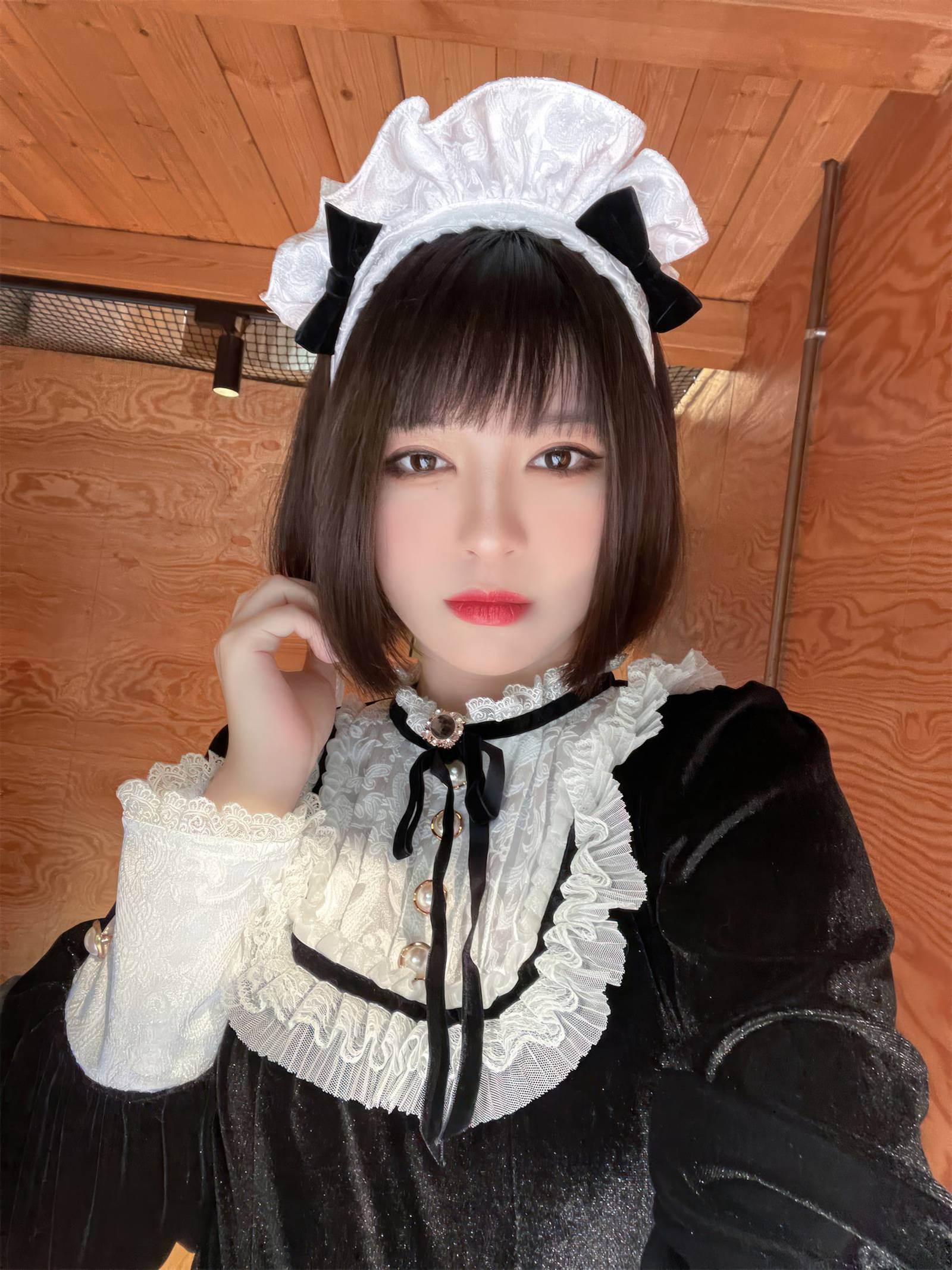 图片[50]-面饼仙儿  & 半半子 – Maid姉妹[55P] – 速更版-美库