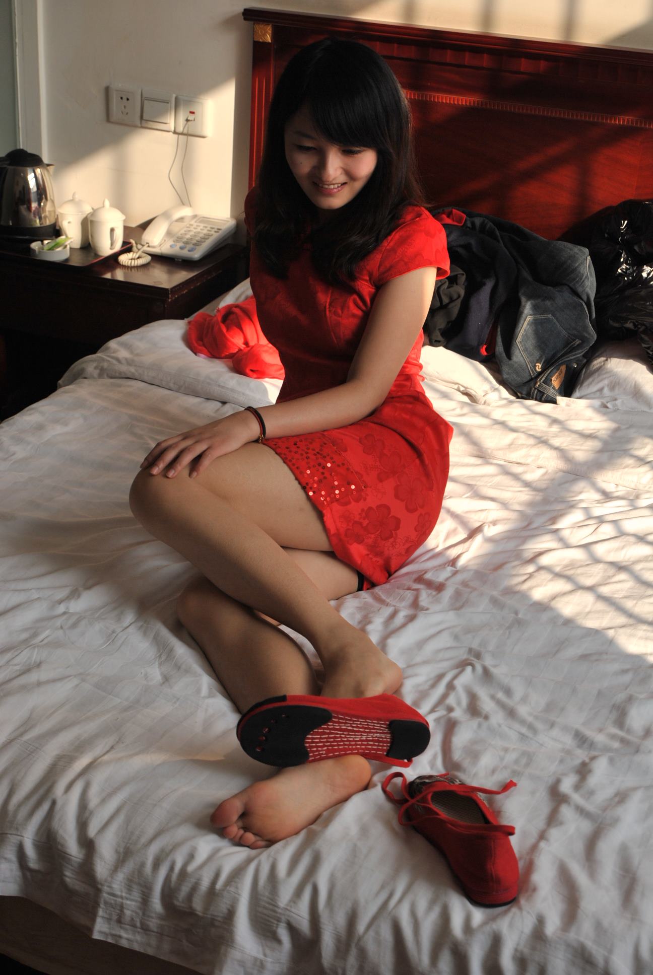 图片[11]-自由摄影 No.228 过年了，经典的旗袍让娜娜变得更唯美 [71P] – 速更版-美库