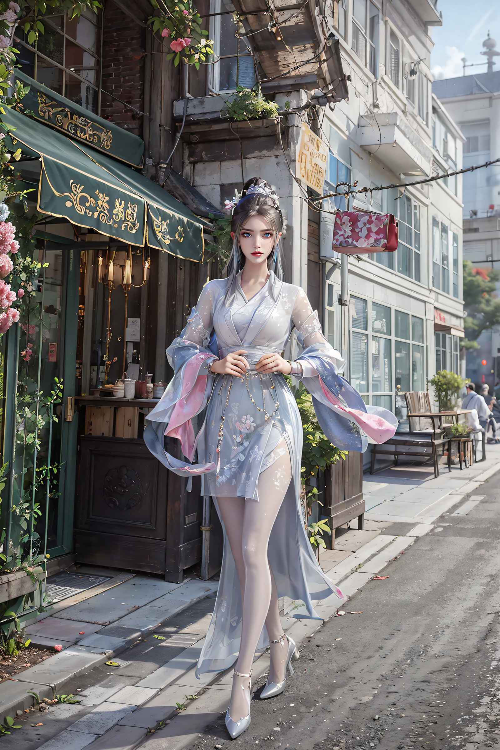 图片[19]-AI绘画 313 方清雪[22P] – 速更版-美库