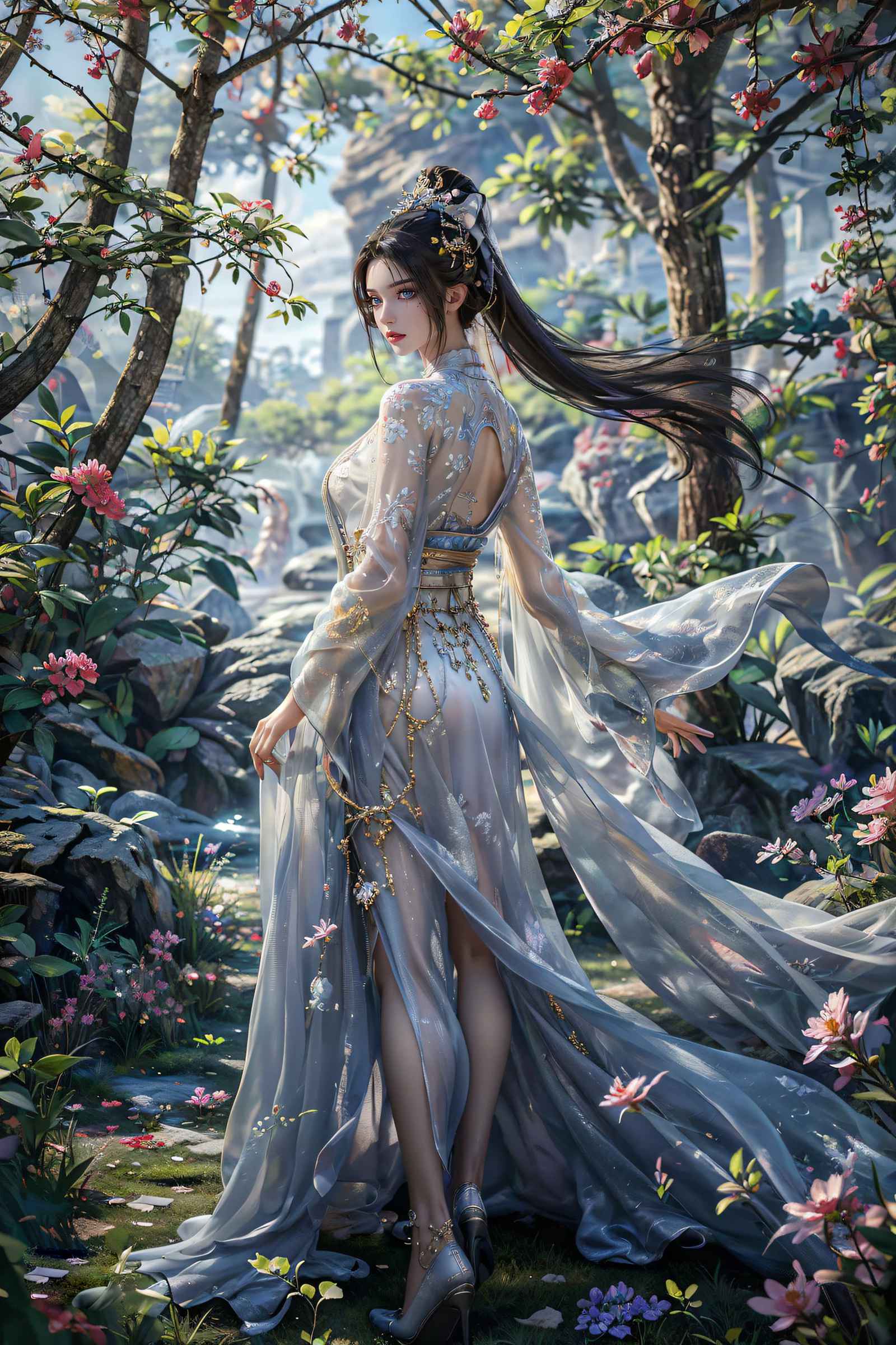 图片[20]-AI绘画 313 方清雪[22P] – 速更版-美库