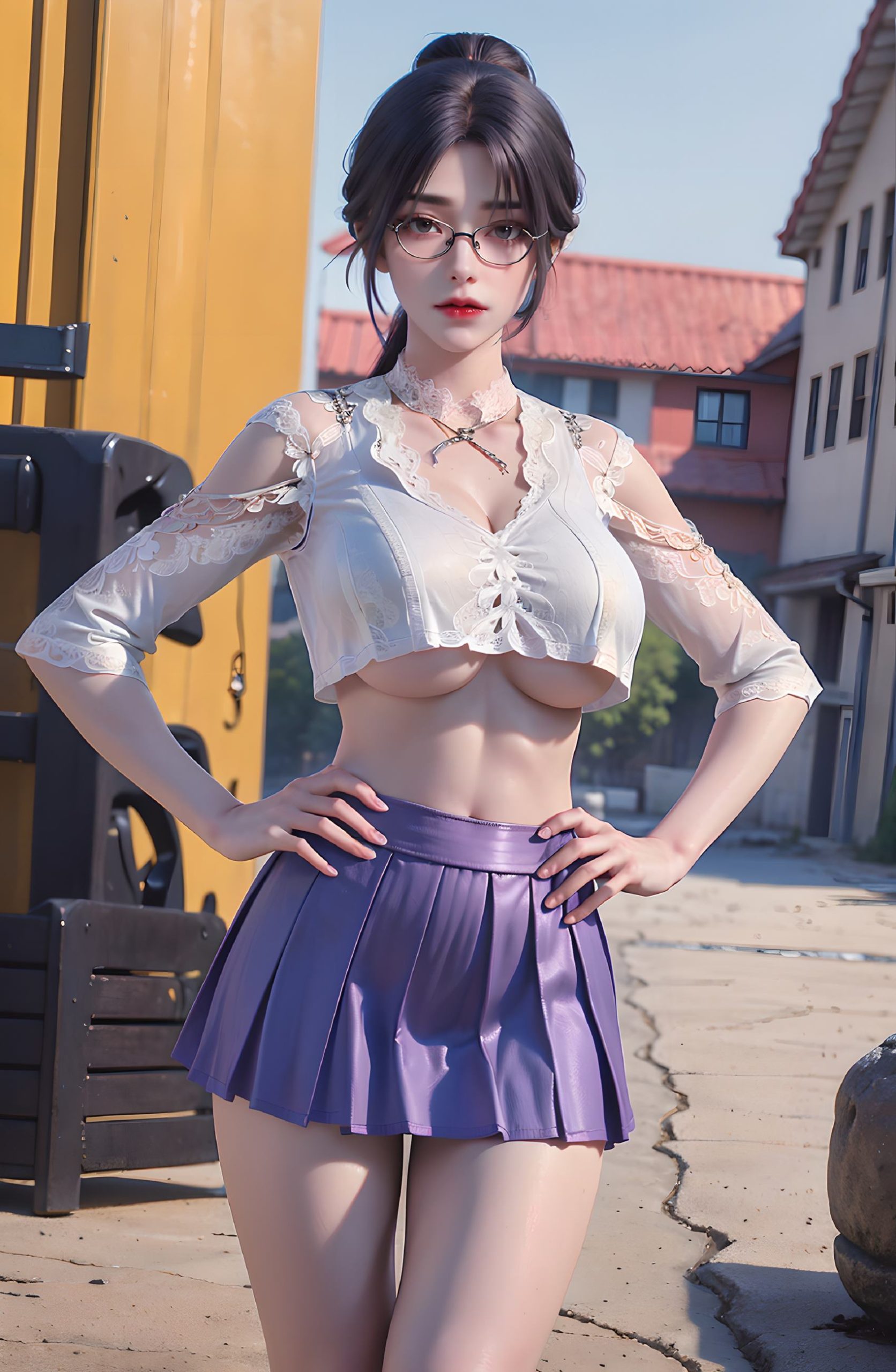 图片[29]-AI绘画 312 云曦眼镜妹[116P] – 速更版-美库