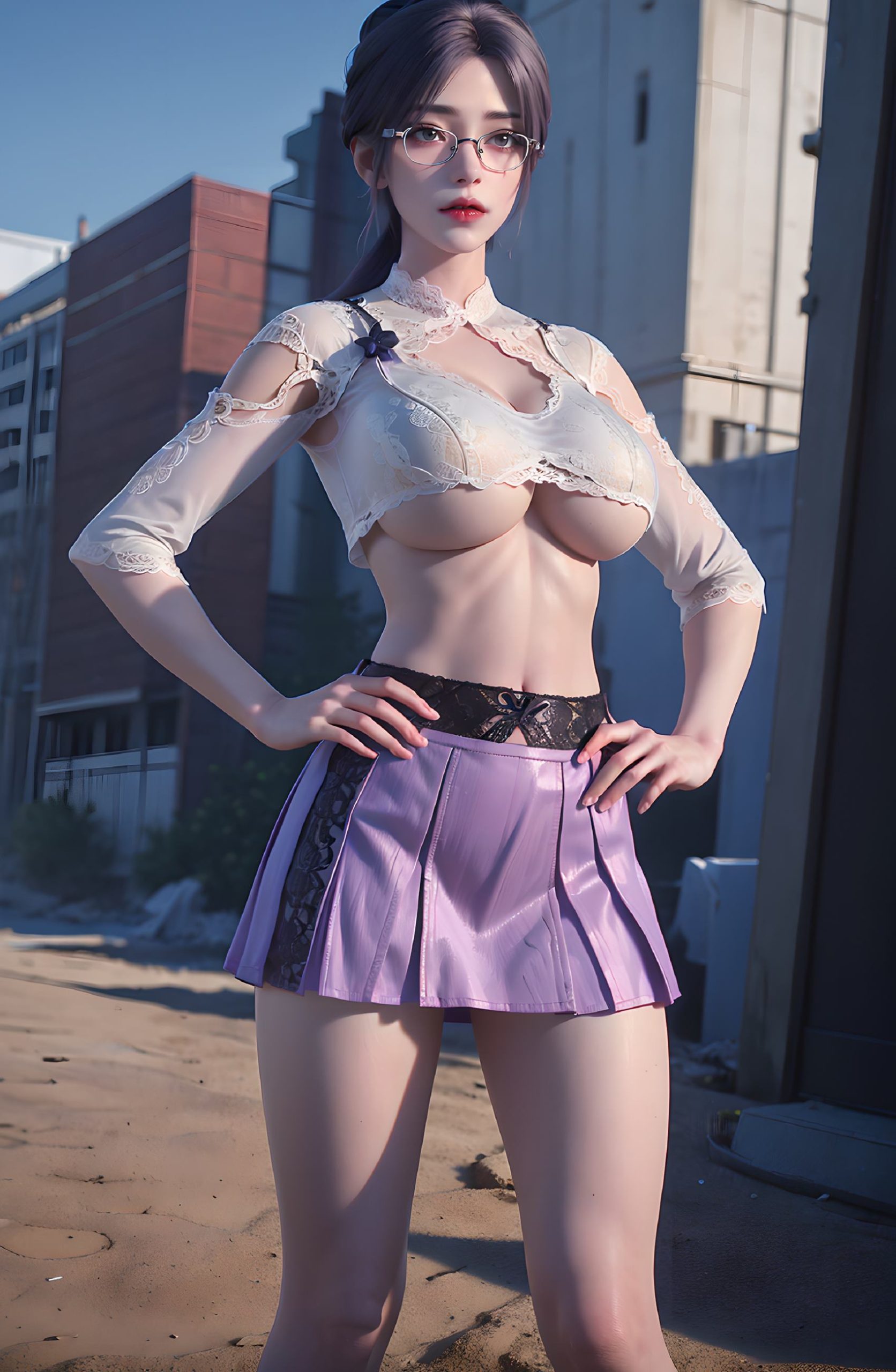 图片[30]-AI绘画 312 云曦眼镜妹[116P] – 速更版-美库