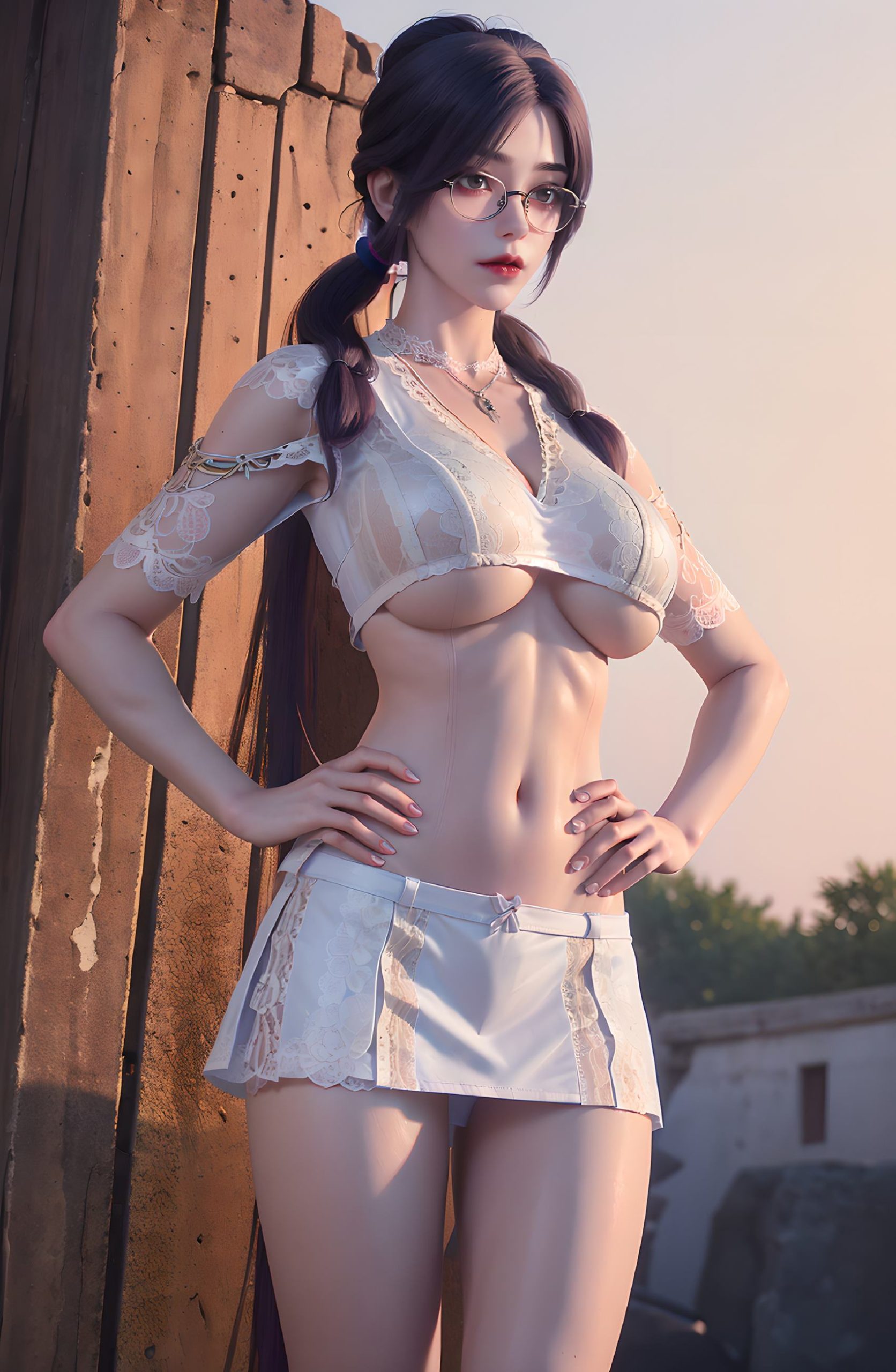 图片[37]-AI绘画 312 云曦眼镜妹[116P] – 速更版-美库